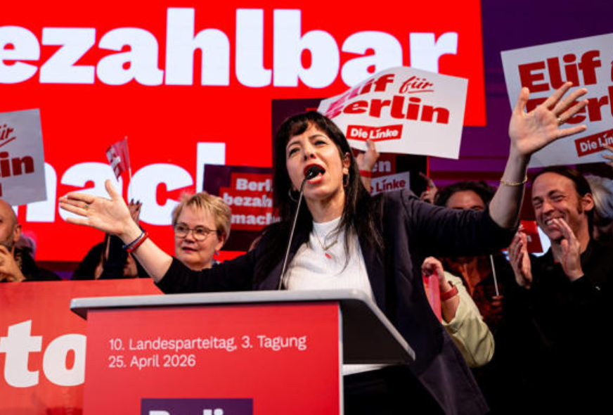 Die Linke-Spitzenkandidatin Elif Eralp,