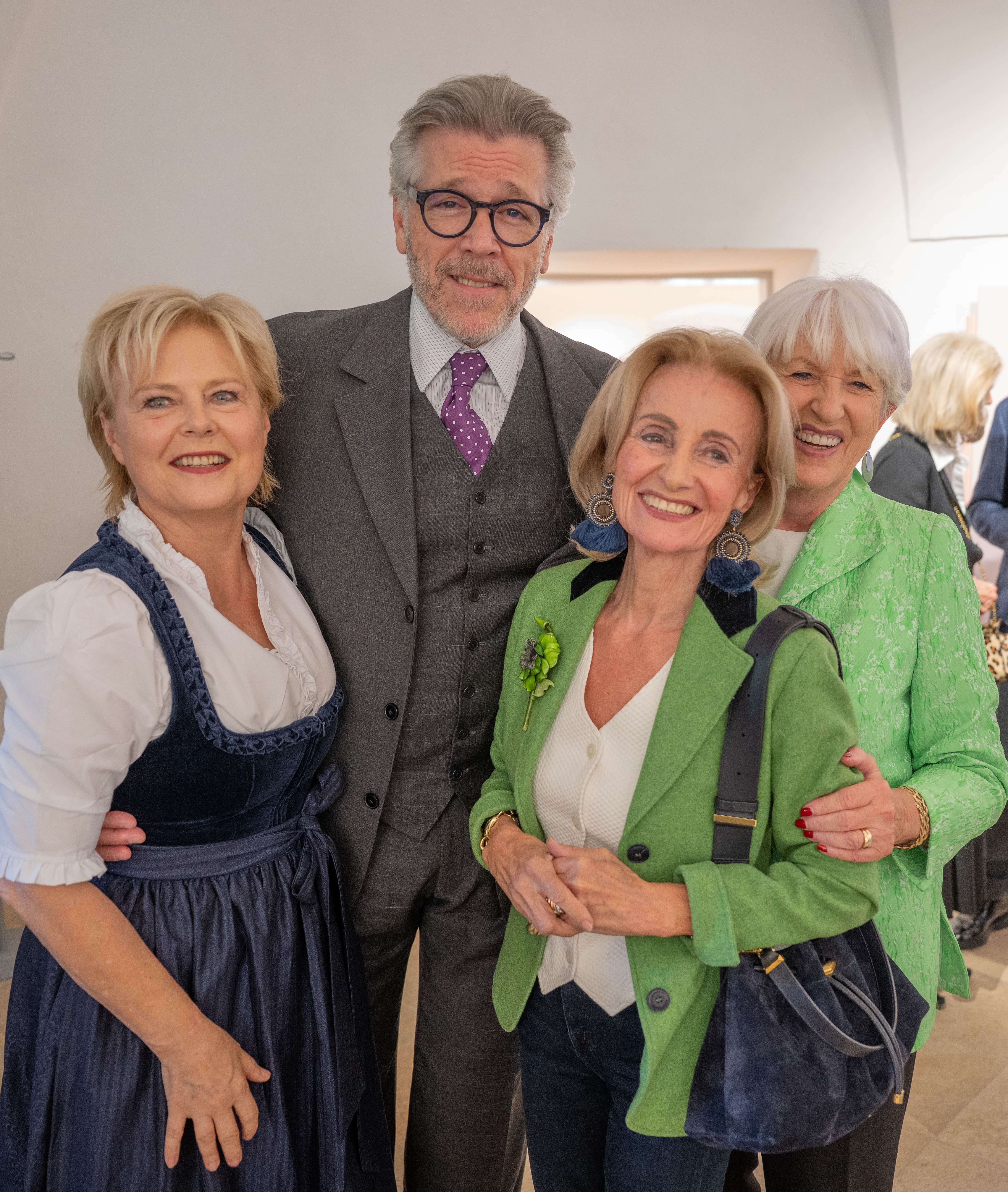 Ildiko Raimondi, Thomas Hampson, Elisabeth Gürtler und Maria Rauch-Kallat