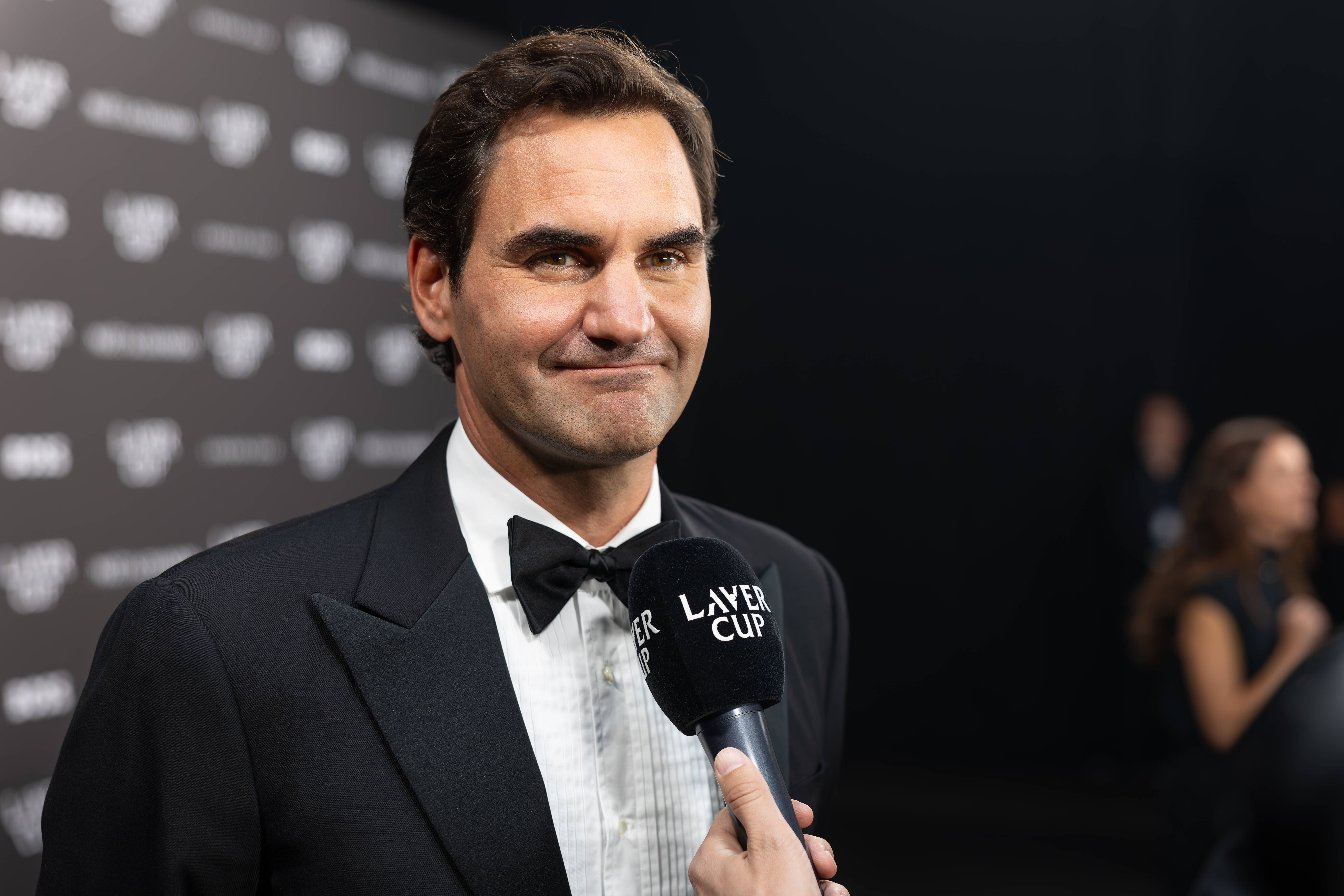 Roger Federer beim Laver Cup.