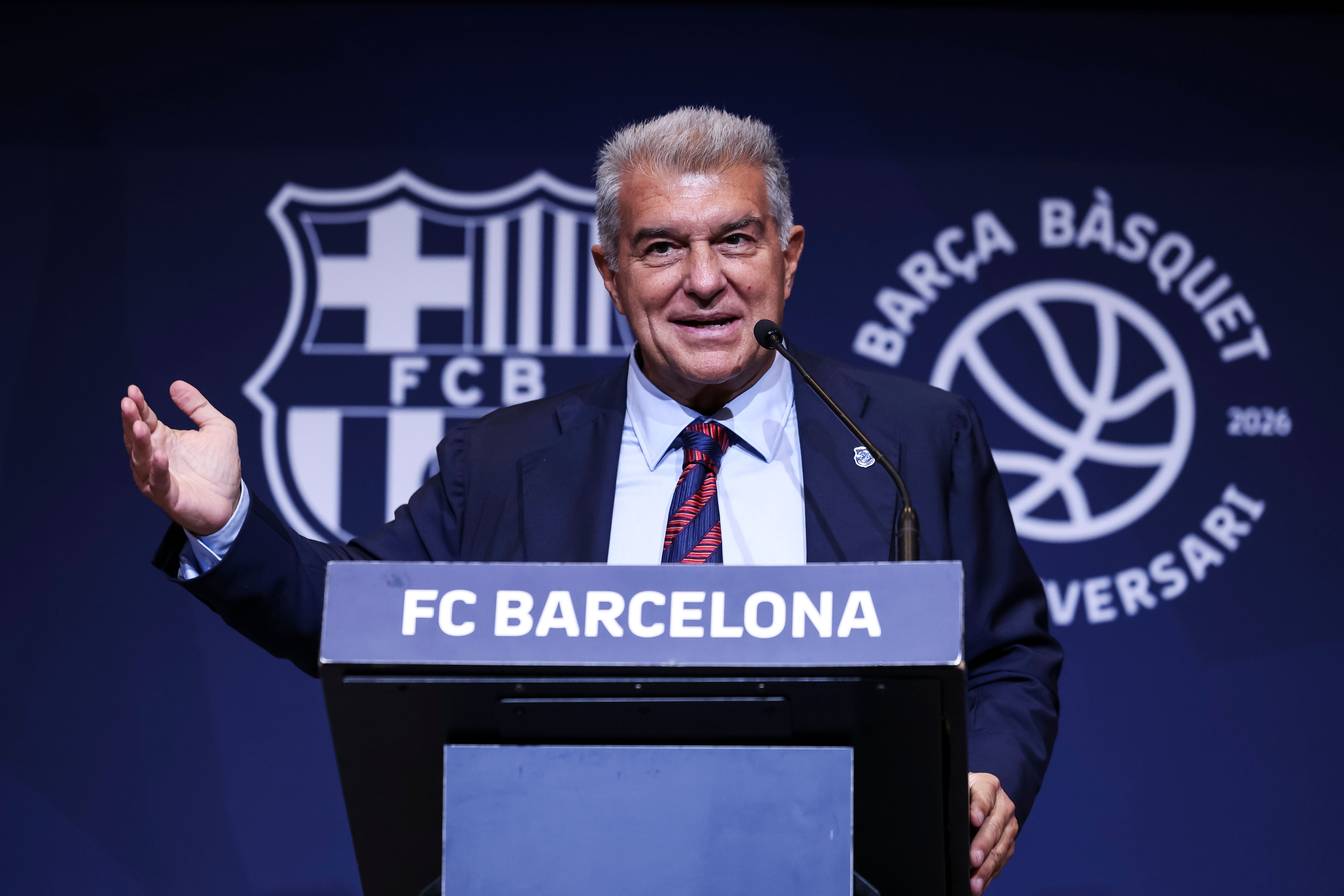 Barcelona-Präsident Joan Laporta.