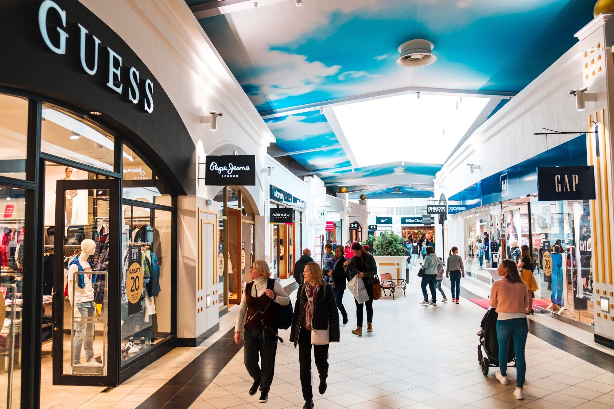 Das Fashion- und Designer-Outlet-Center FREEPORT.