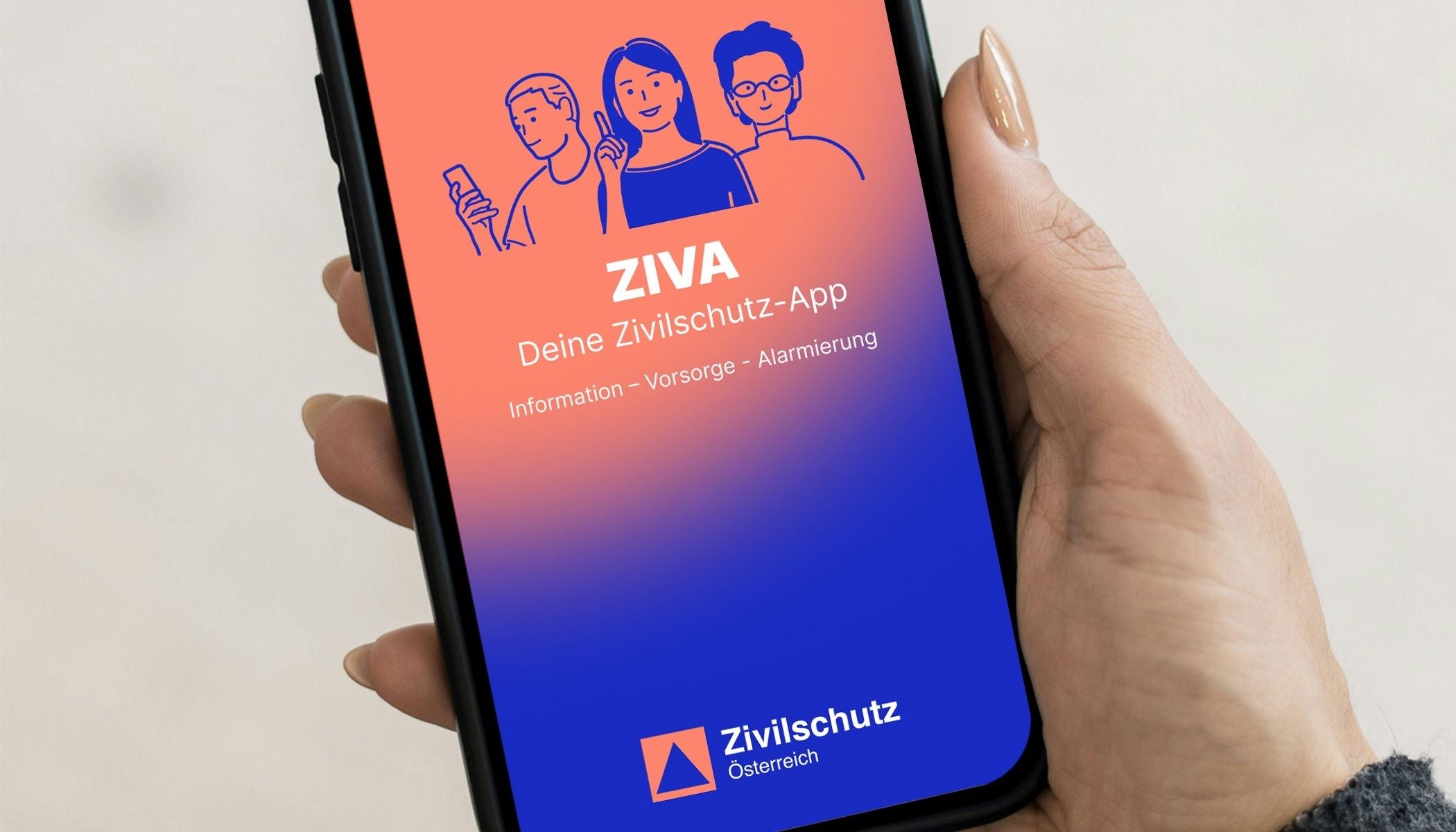 ZIVA Zivilschutz-App