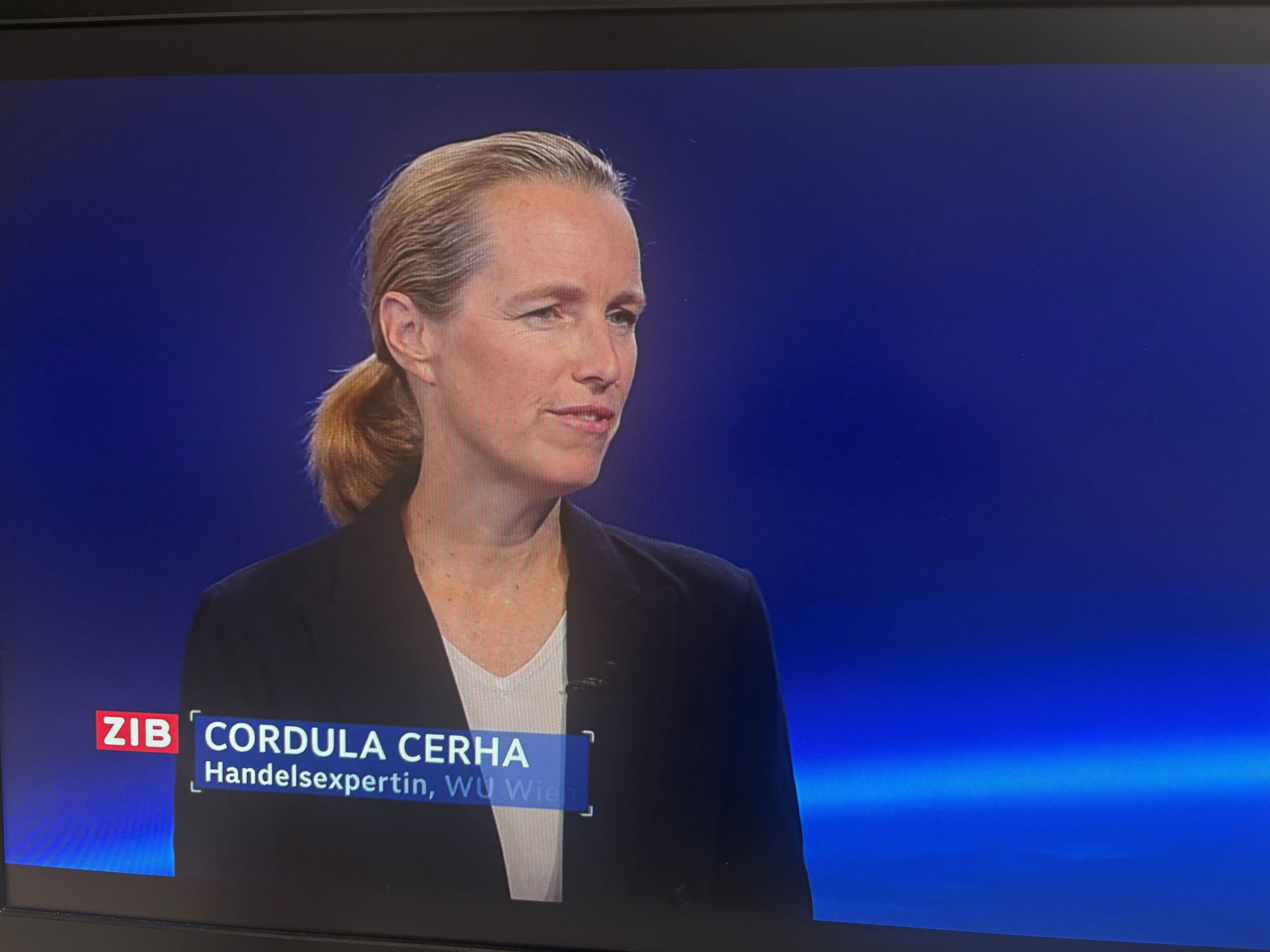 Handelsexpertin Cordula Cerha