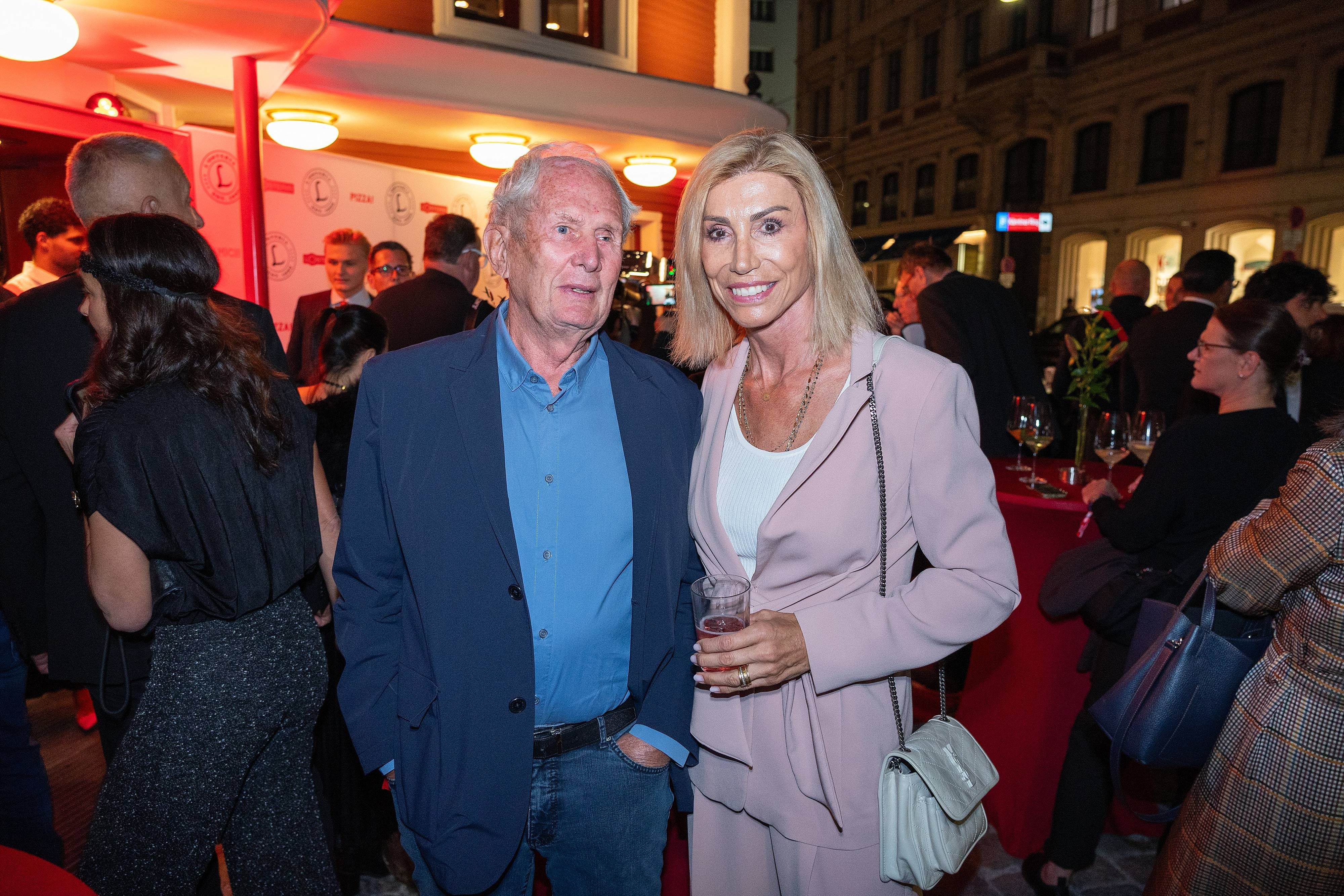 Dr. Helmut Marko und Anita Gerhardter