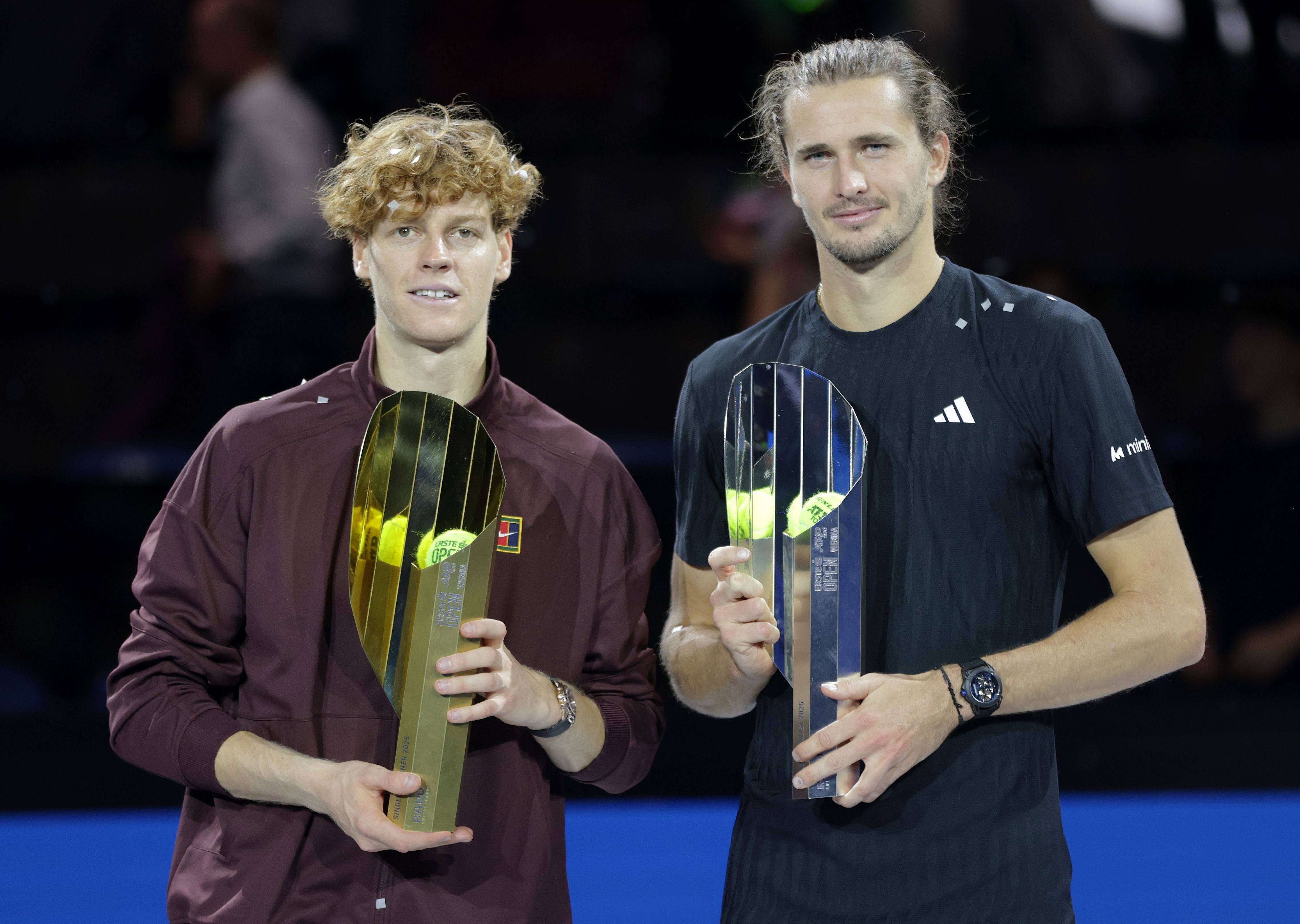 Das letzte Wien-Finale: Jannik Sinner gewann gegen Alexander Zverev.
