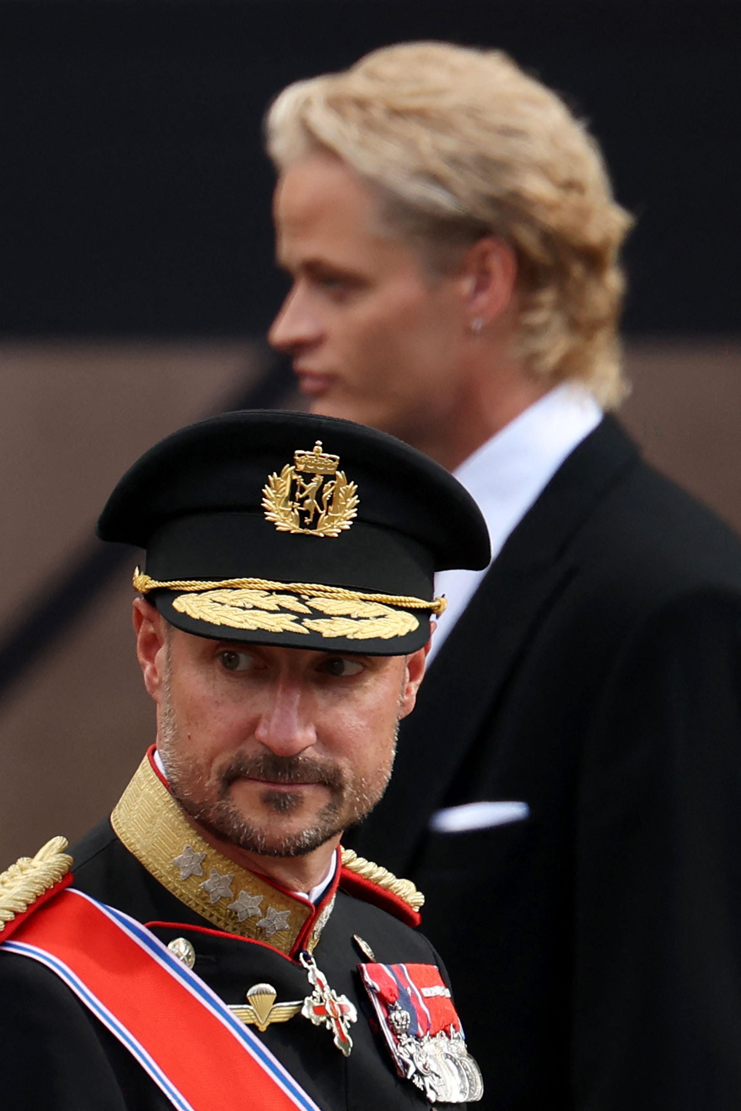 King Haakon VIII und Marius Borg Hoiby