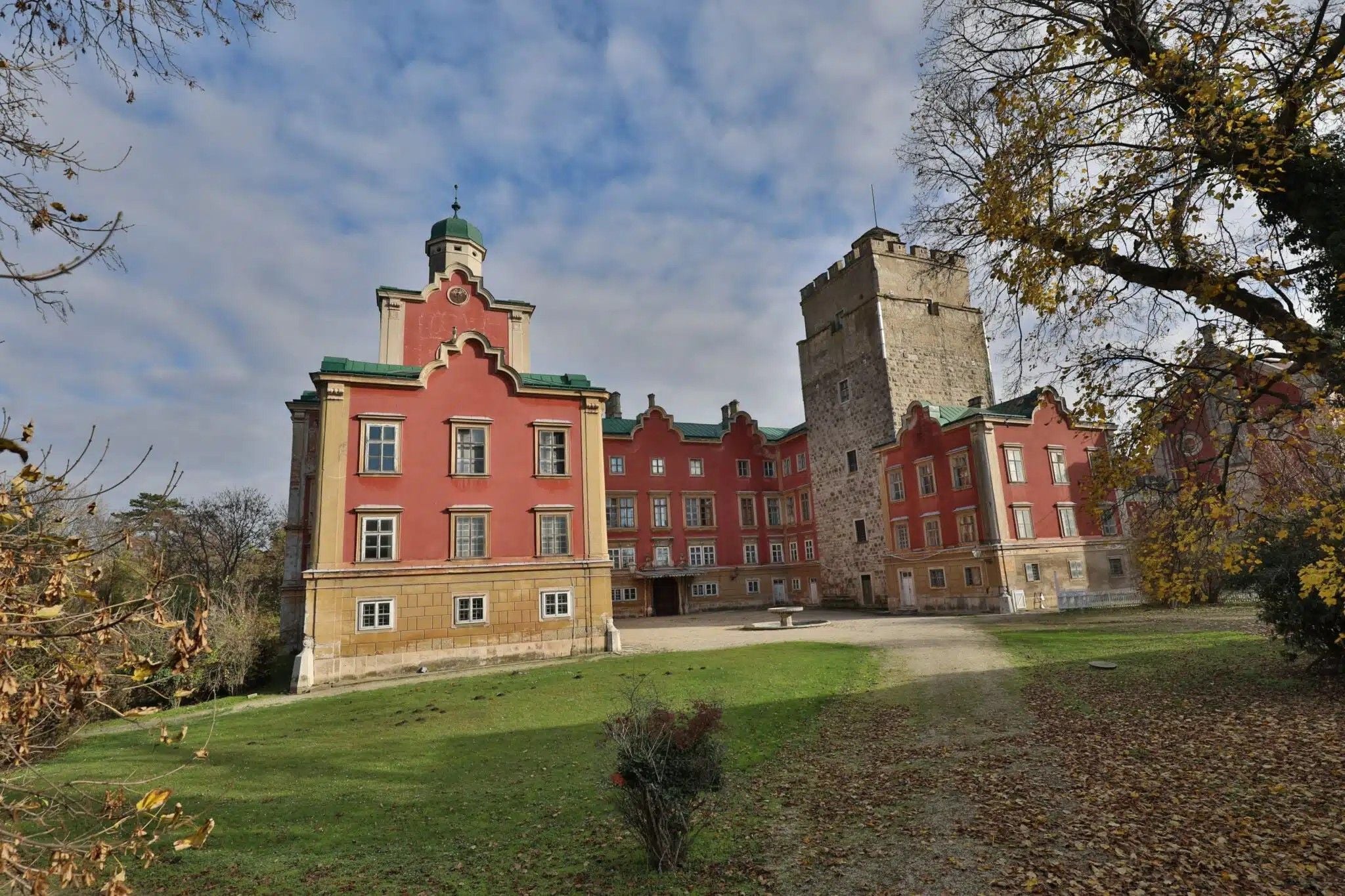 Das schöne Schloss Prugg.