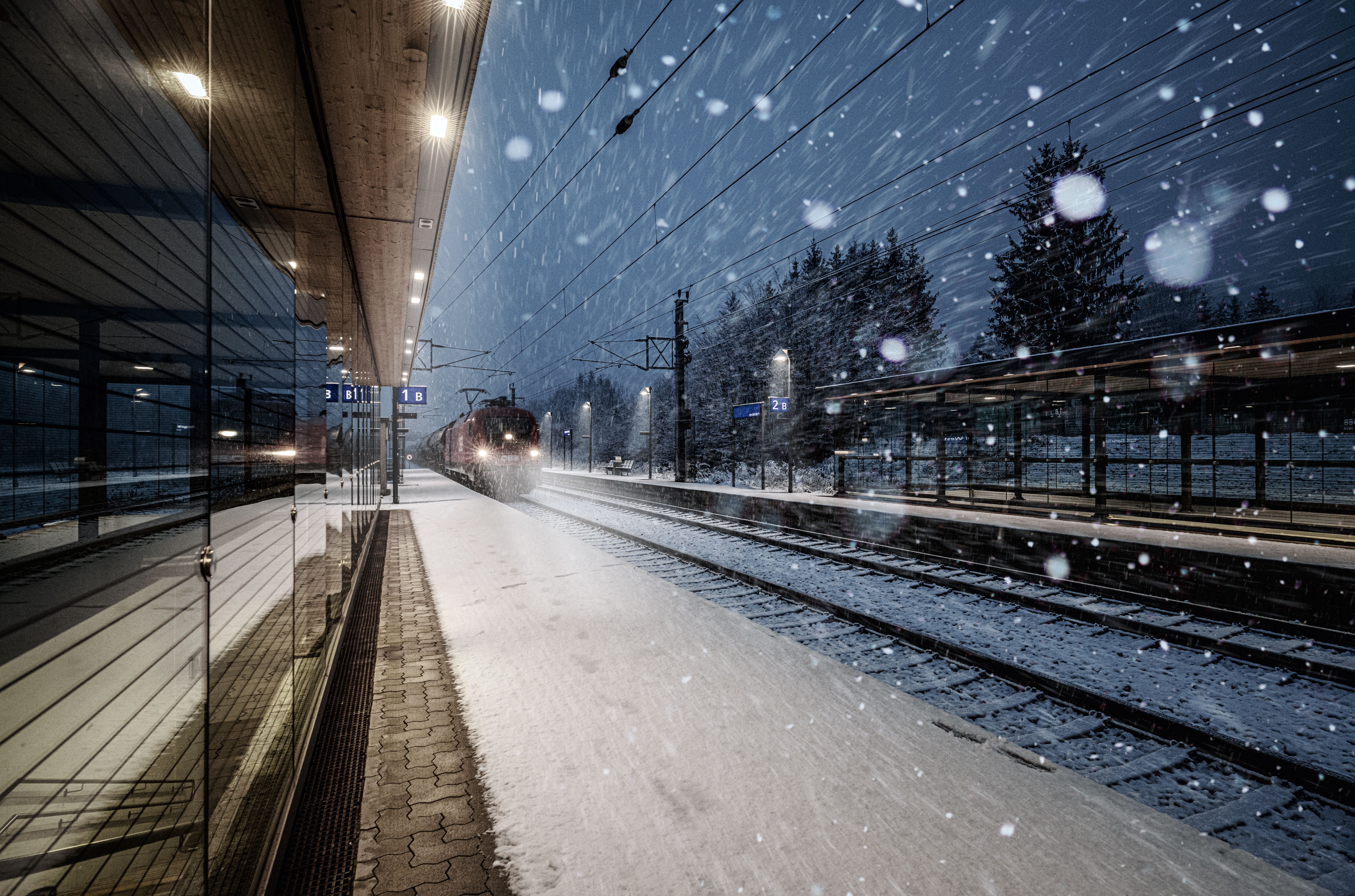 Wintersportorte von Außenwelt abgeschnitten