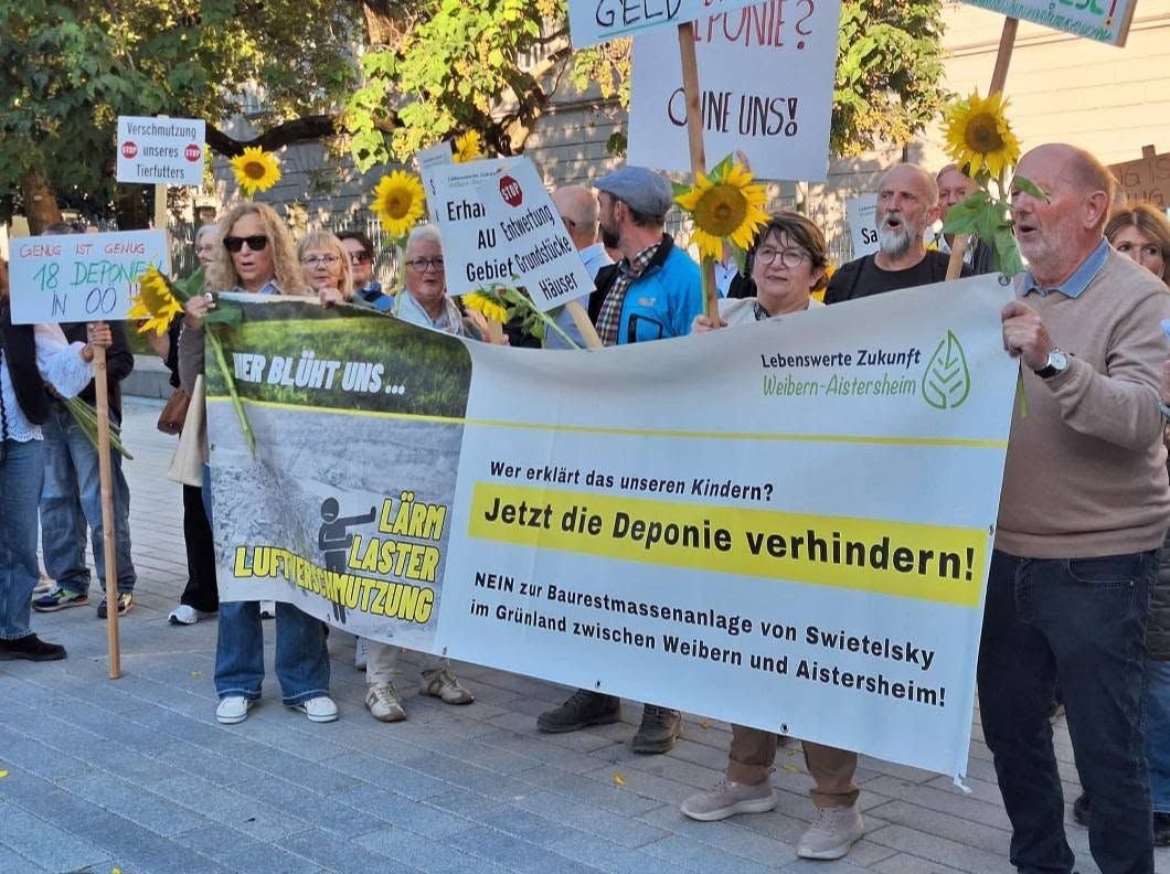 Demo vor Landhaus