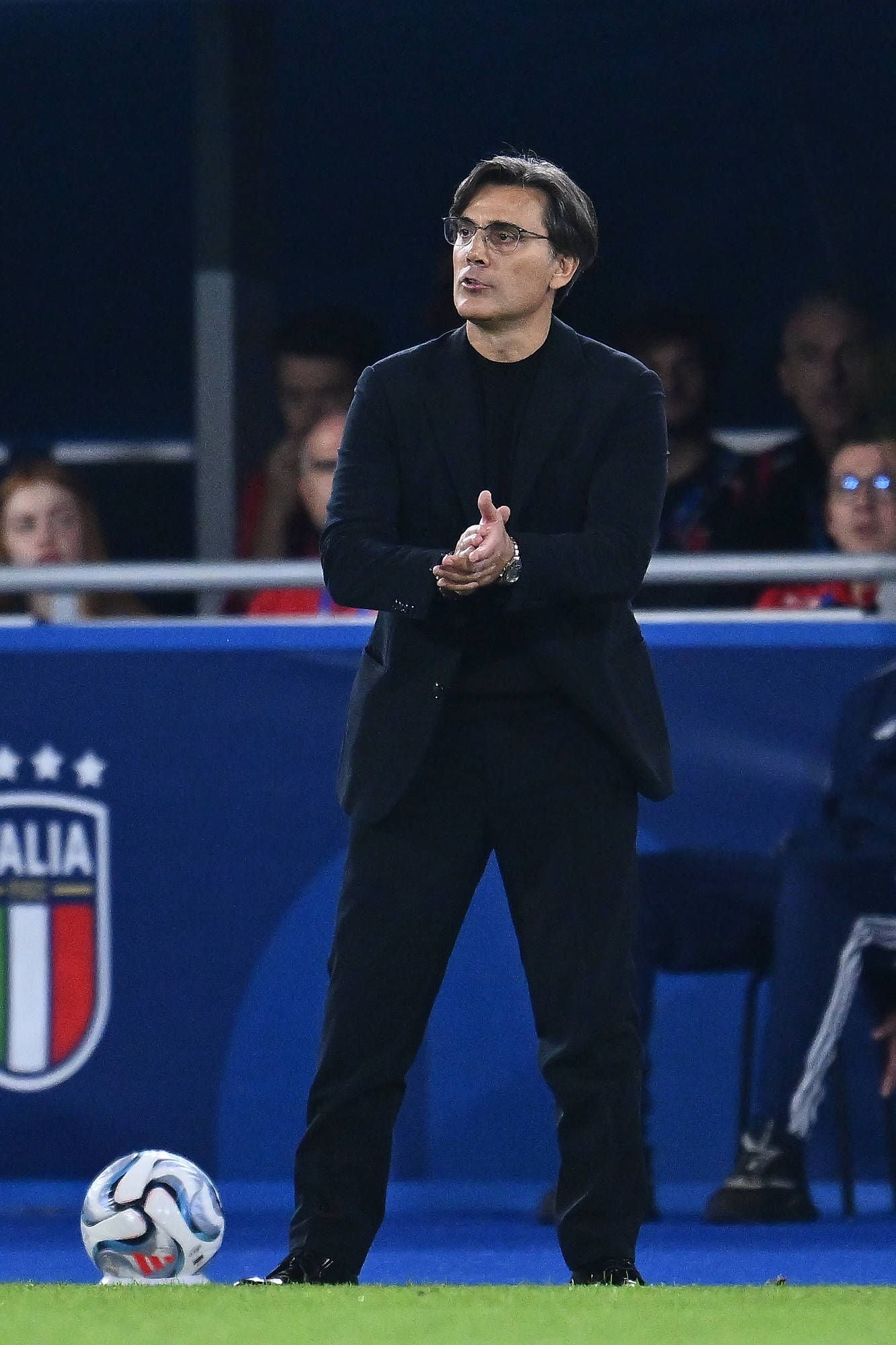 IPA89355987 - Vincenzo Montella, head coach of Turkey, attends the UEFA Nations League 2026-27 League Phase Matchday 2 match between Italy and Turkey at the Renato Dall Ara Stadium on October 5, 2026, in Bologna, Italy. PUBLICATIONxNOTxINxITA Copyright: xDomenicoxCippitelli/IPAxSportx/xx IPA89355987