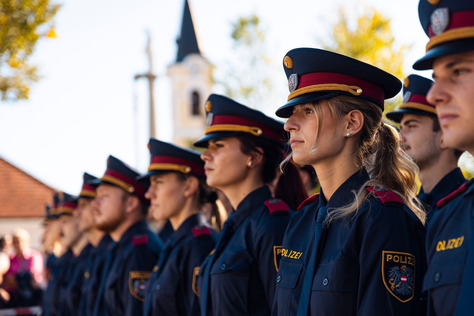 Run auf die Uniform.