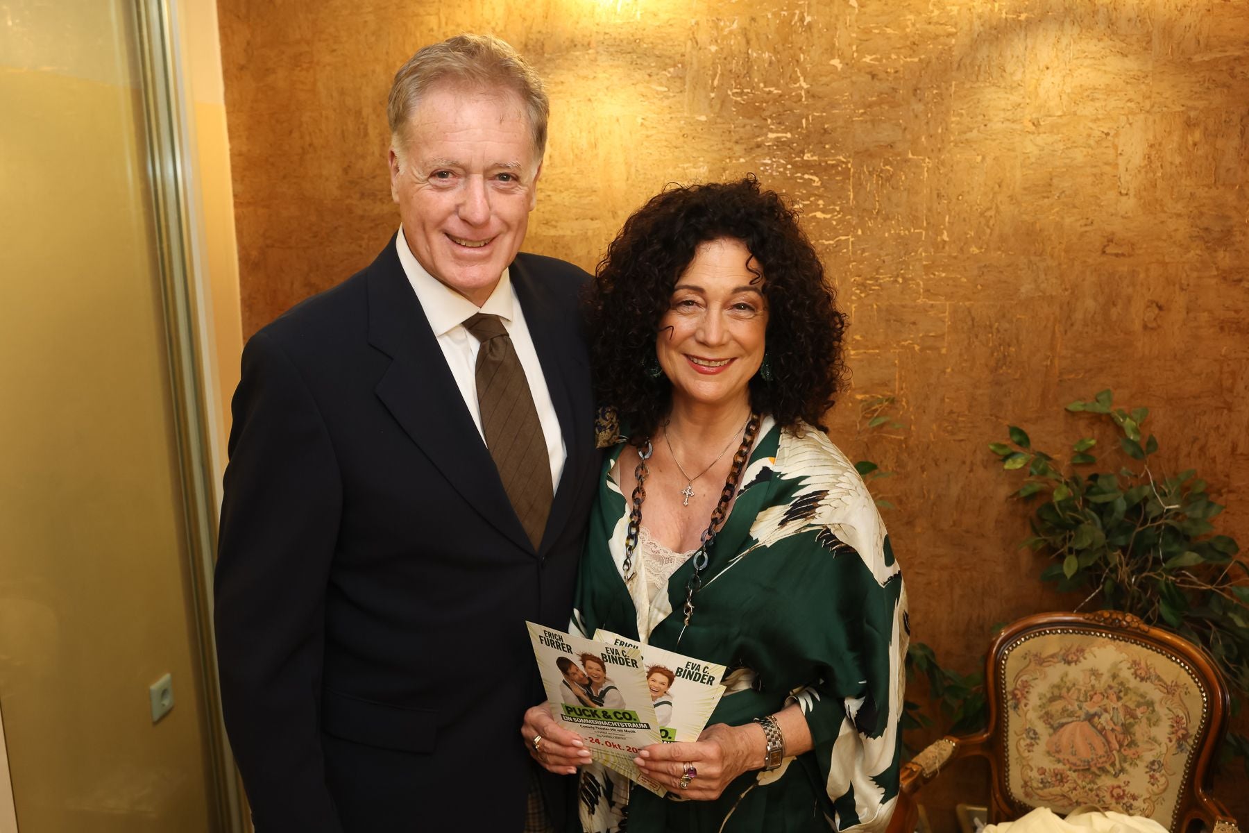 Albert Fortell und Barbara Wussow