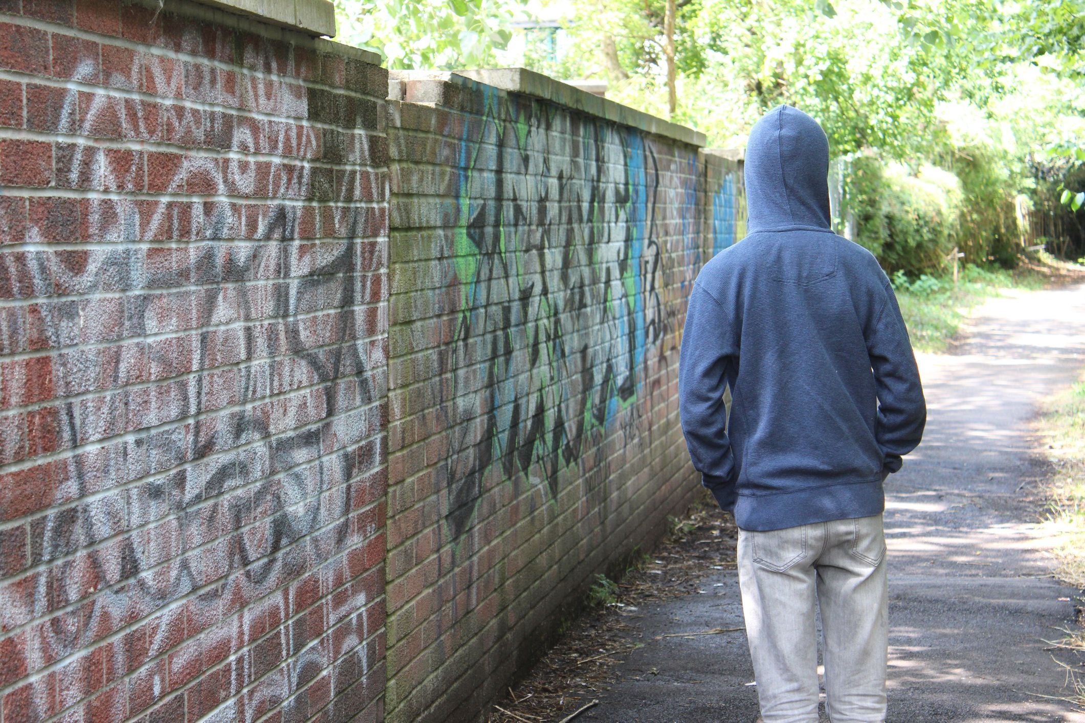 Jugendlicher auf Stellensuche