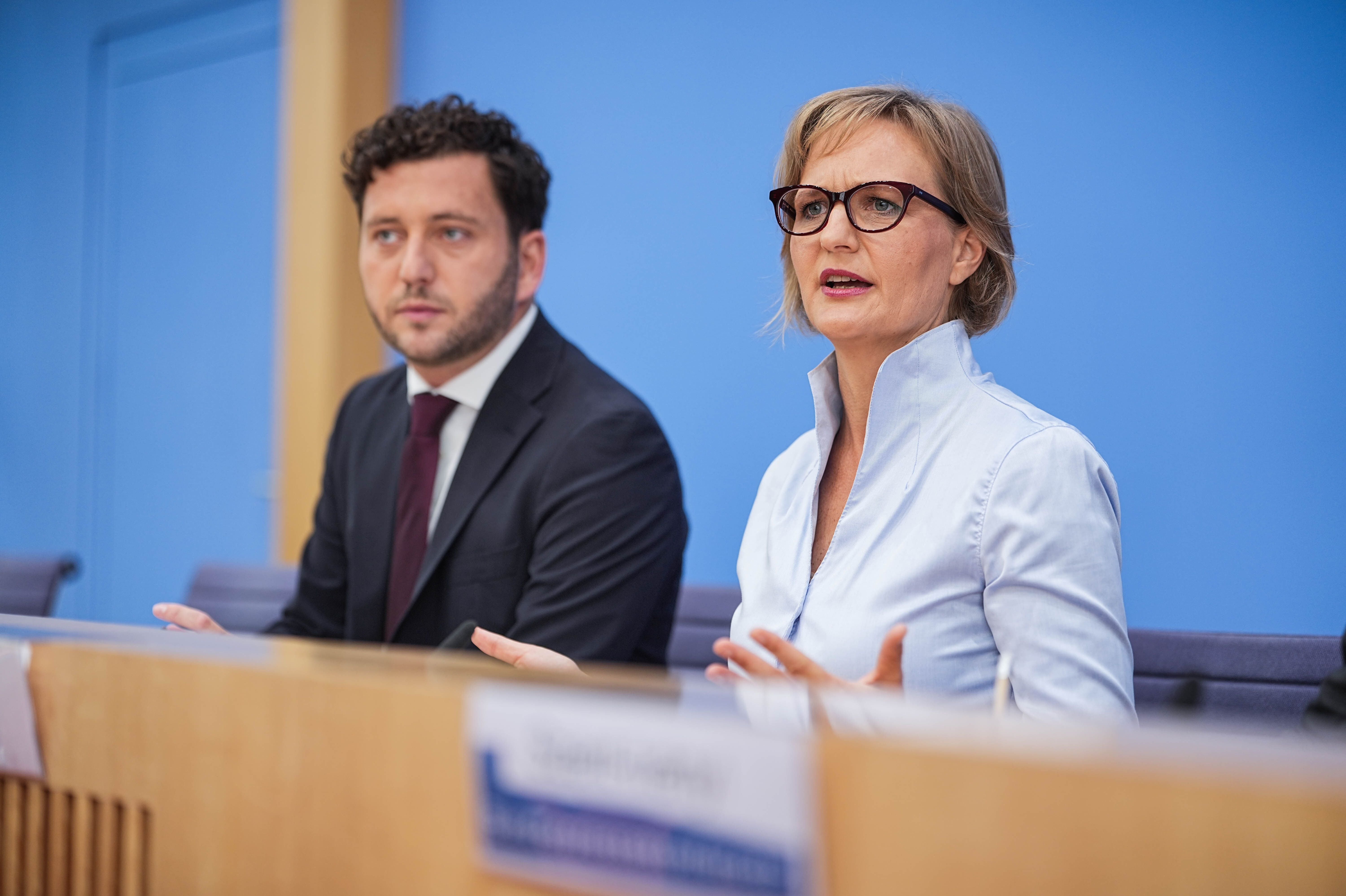 Das Führungsduo der Grünen.