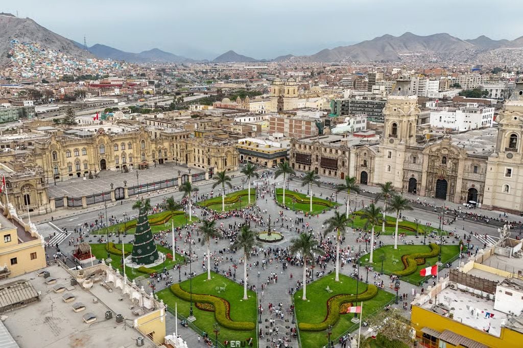 Plaza de Armas in Lima