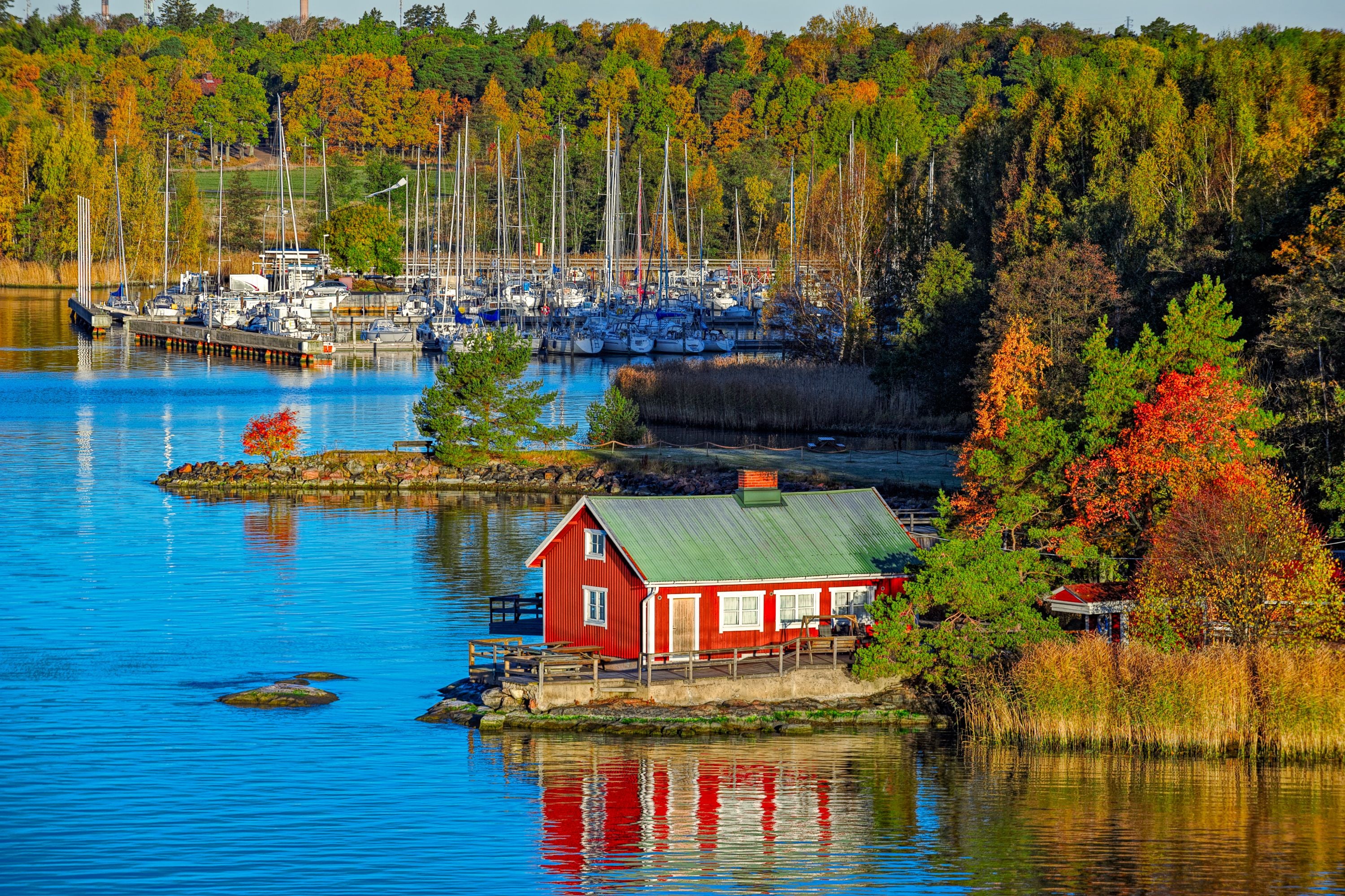 Die Idyllische Insellandschaft im Süden Finnlands soll besonders gut riechen.