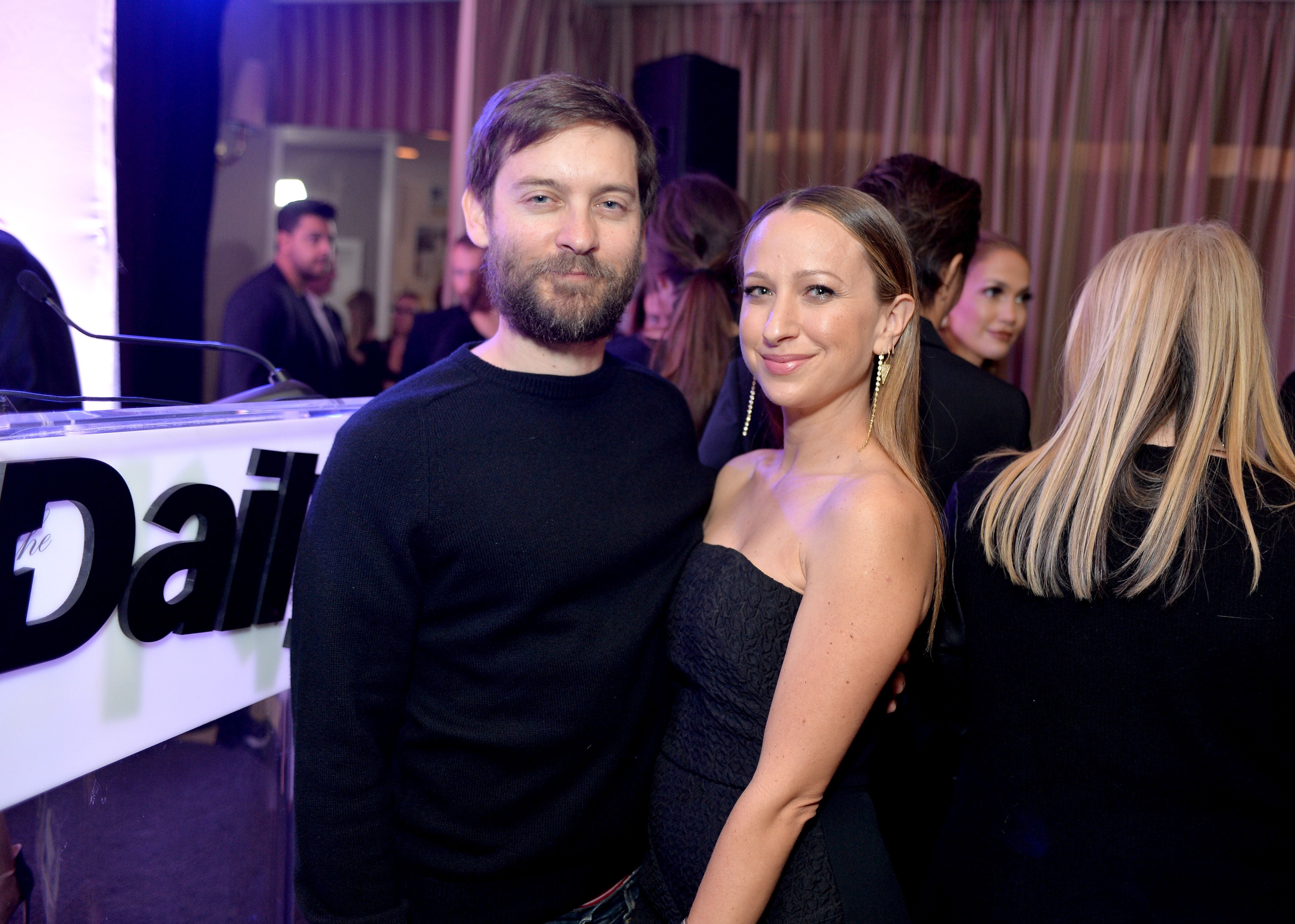 Tobey Maguire und E-Frau  Jennifer Meyer, 2016 in West Hollywood