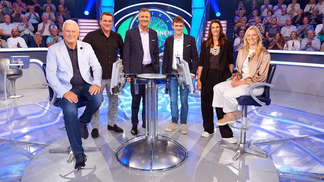 Geballte Sport-Power bei der Promi-Millionenshow.