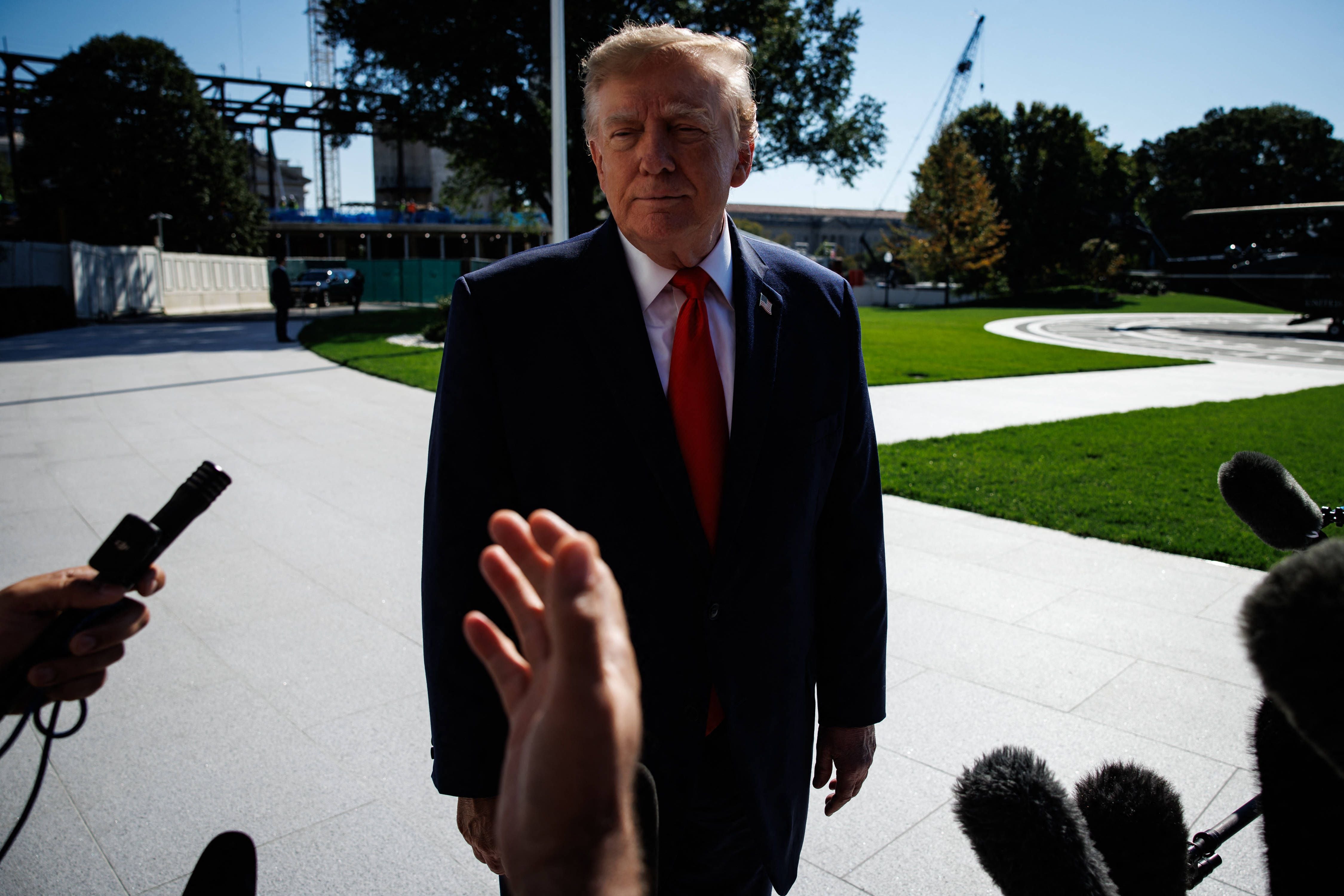 Donald Trump kämpft um Stimmen.