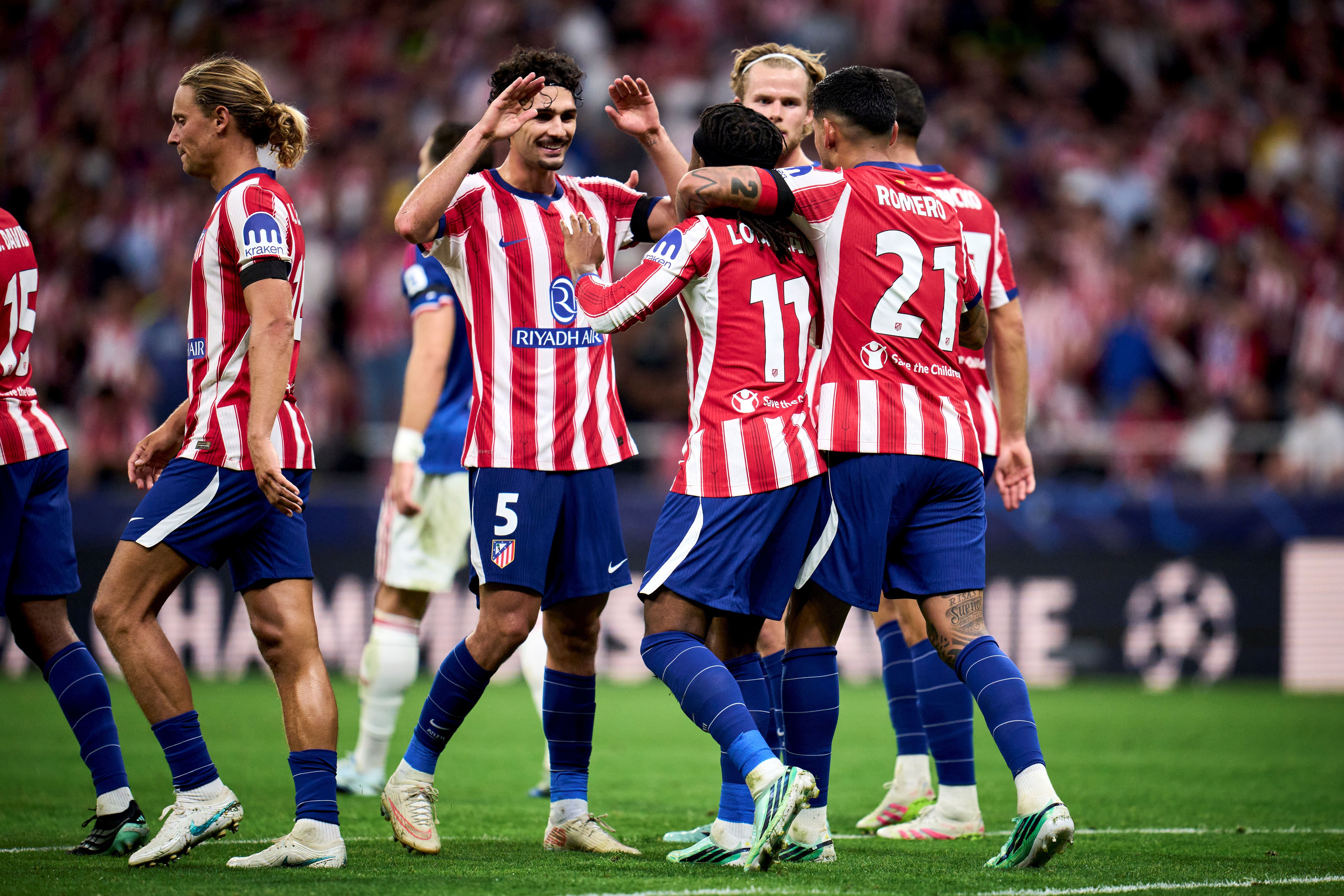 Atletico behielt gegen Manchester United durch Tore von Pablo Barris (1.) und Ademola Lookman (79.) die Oberhand und verschärfte damit die Krise der "Red Devils".