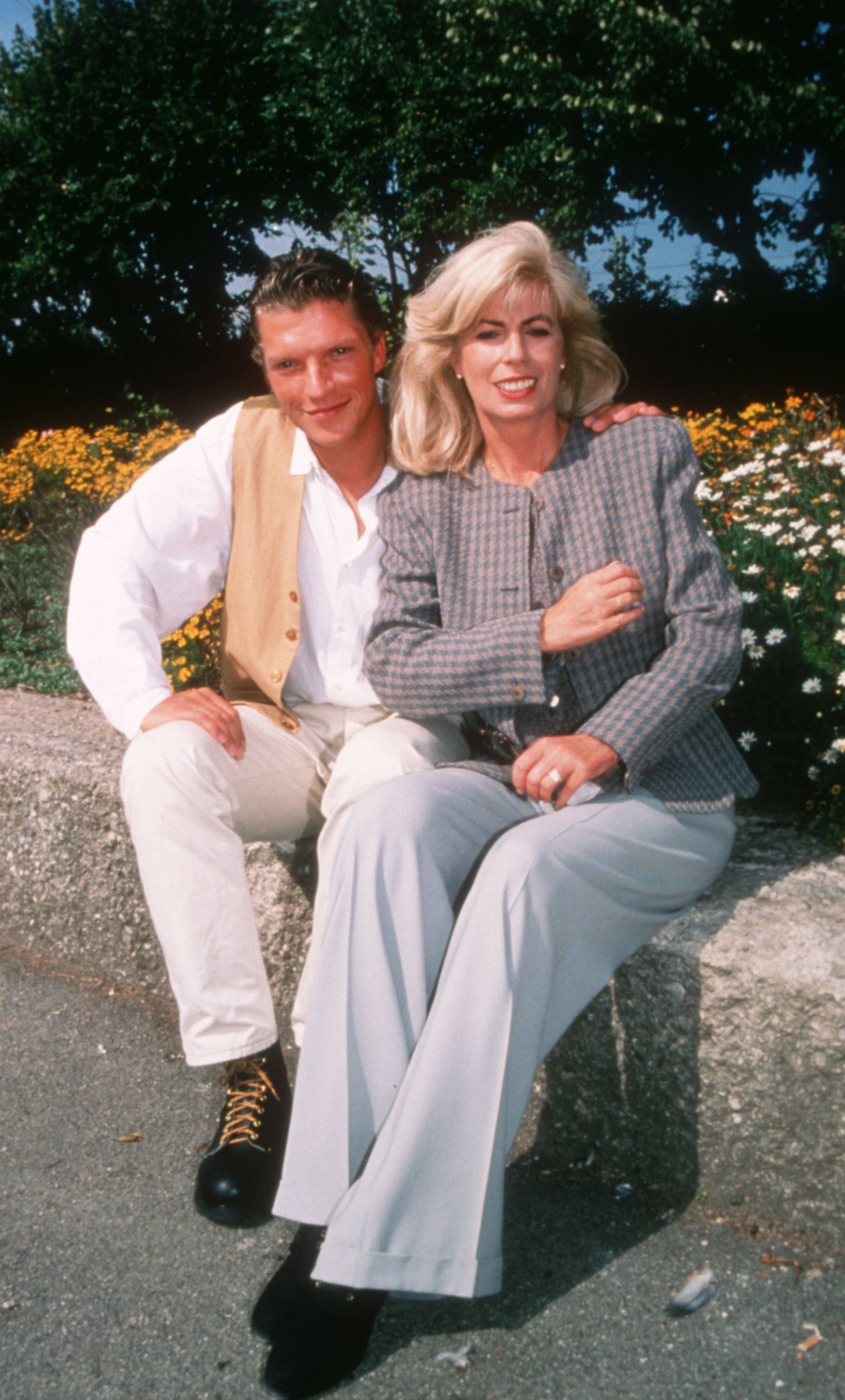 Christiane mit Hardy 1992