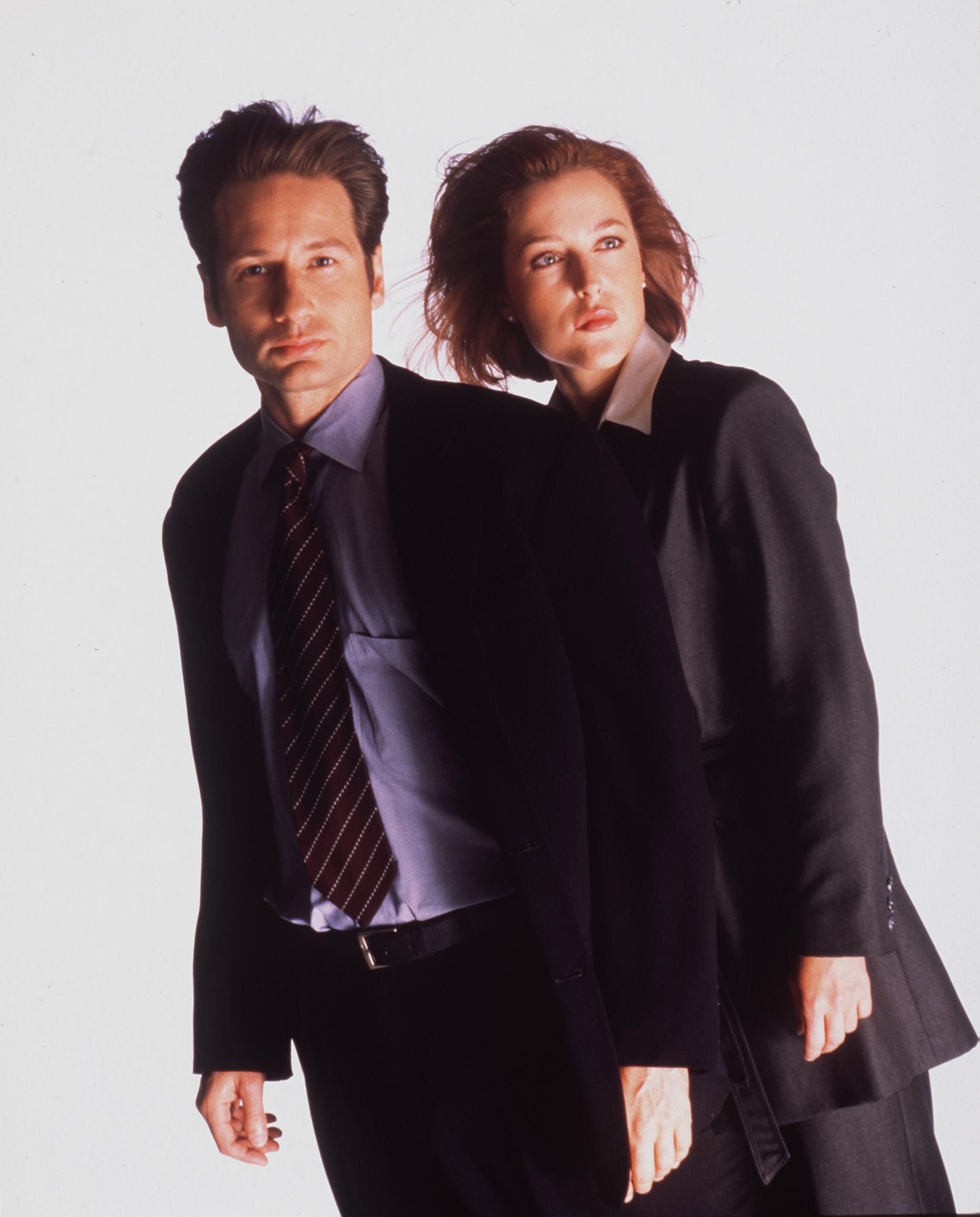 David Duchovny und Gillian Anderson