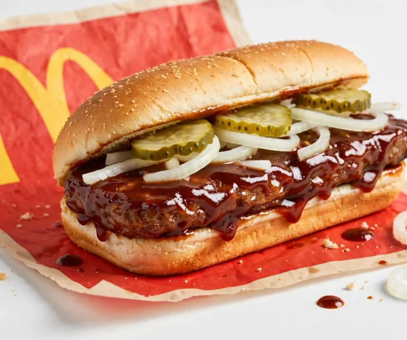 Der McRib kommt weg.
