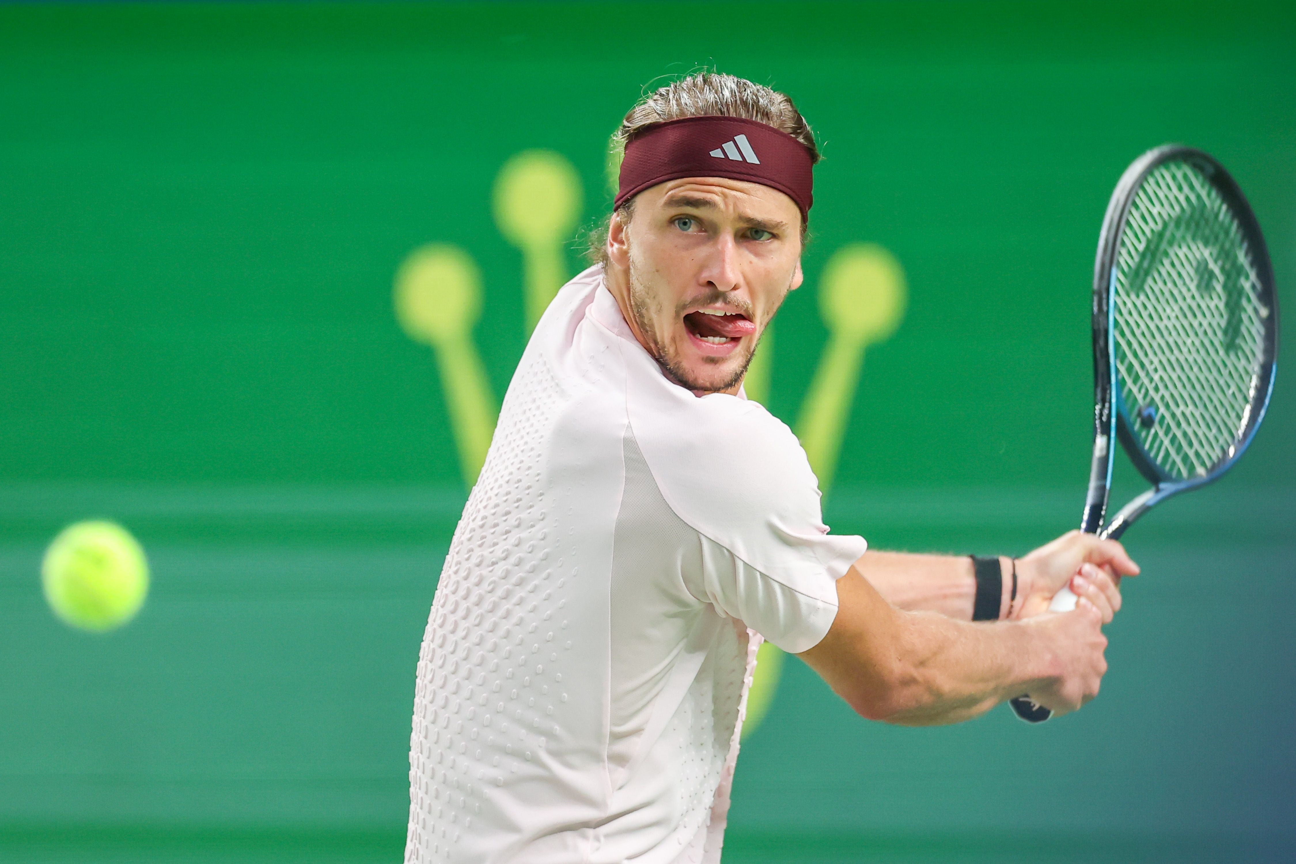 Alexander Zverev im Höhenflug: Becker adelt den künftigen Weltranglisten-Ersten.