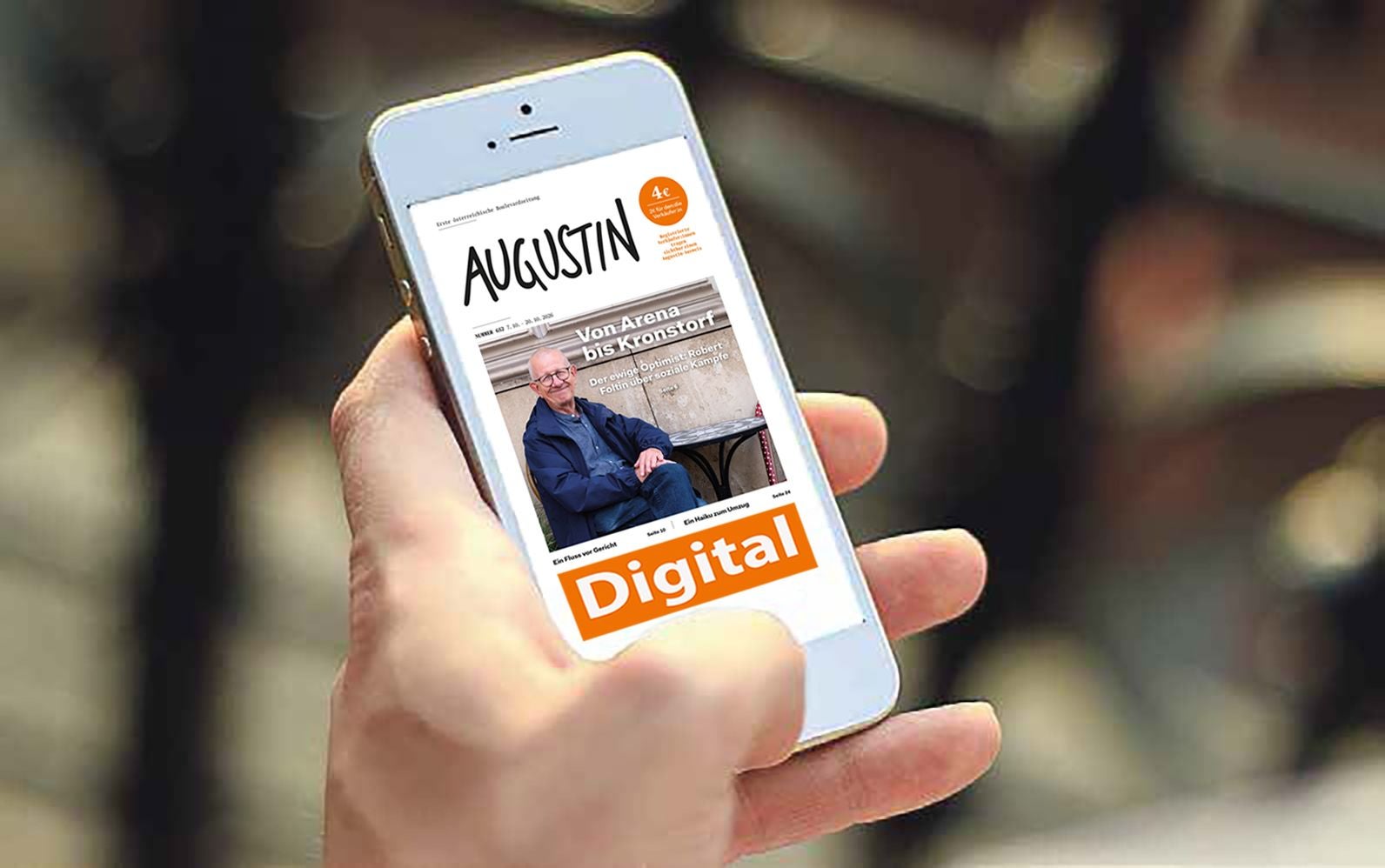 Jetzt können die Artikel auch am Handy gelesen werden.