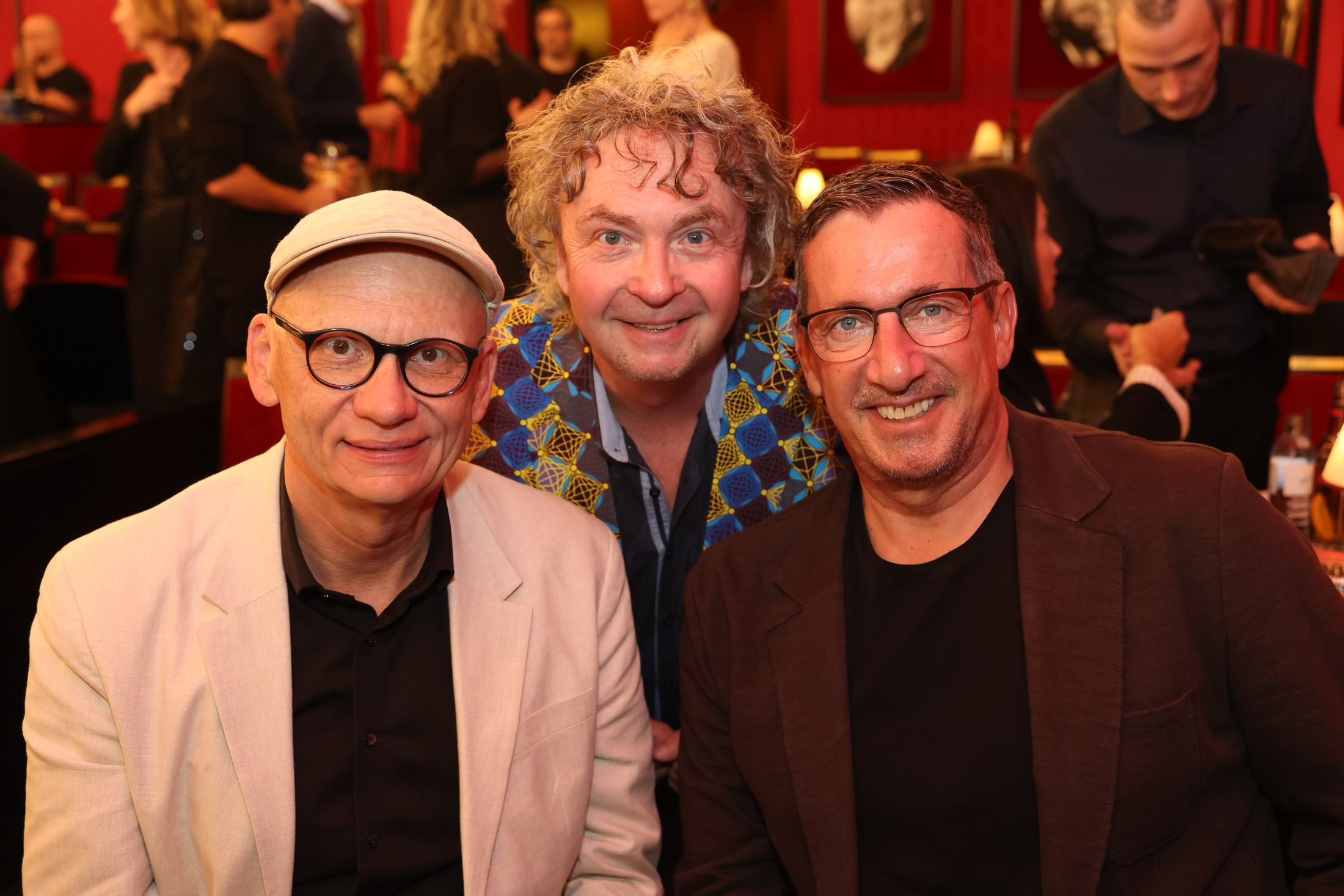 Oliver Baier, Thomas Strobl und Viktor Gernot
