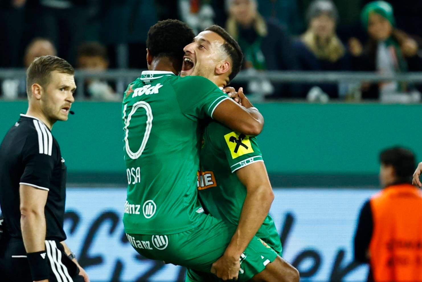 Rapid ist weiter auf Erfolgskurs.