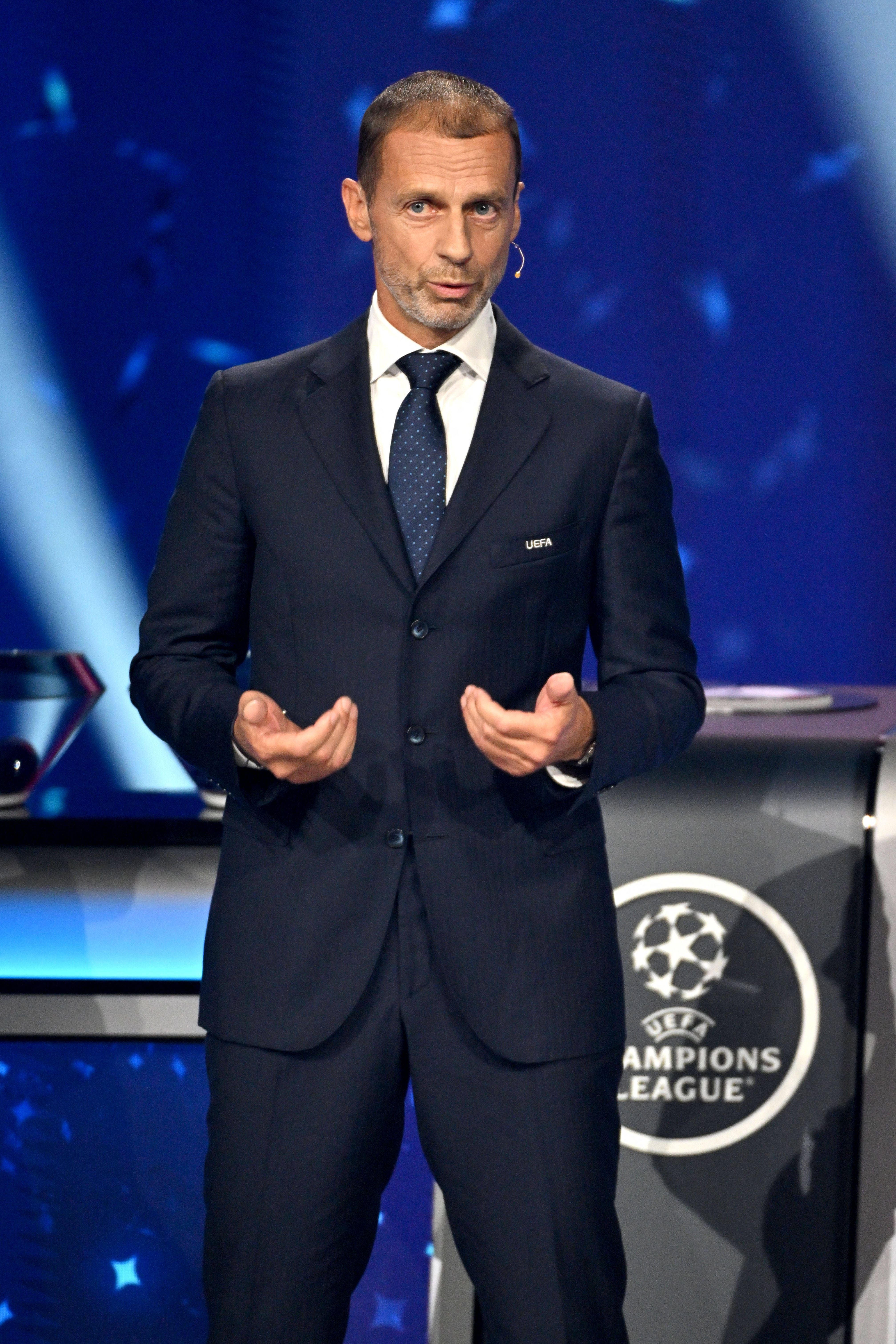 UEFA-Präsident Aleksaner Ceferin.