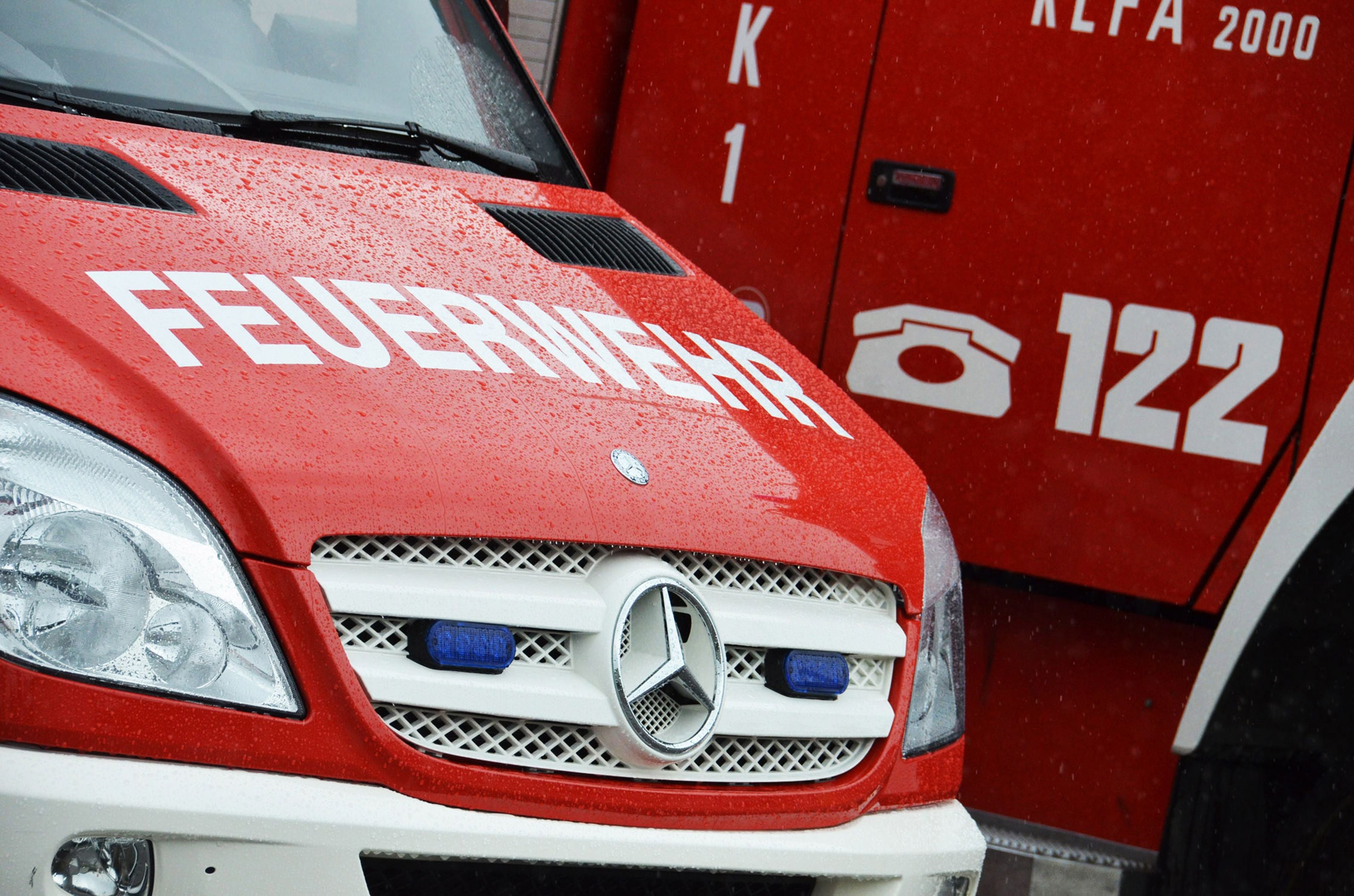 Auch die Feuerwehr wird da sein.