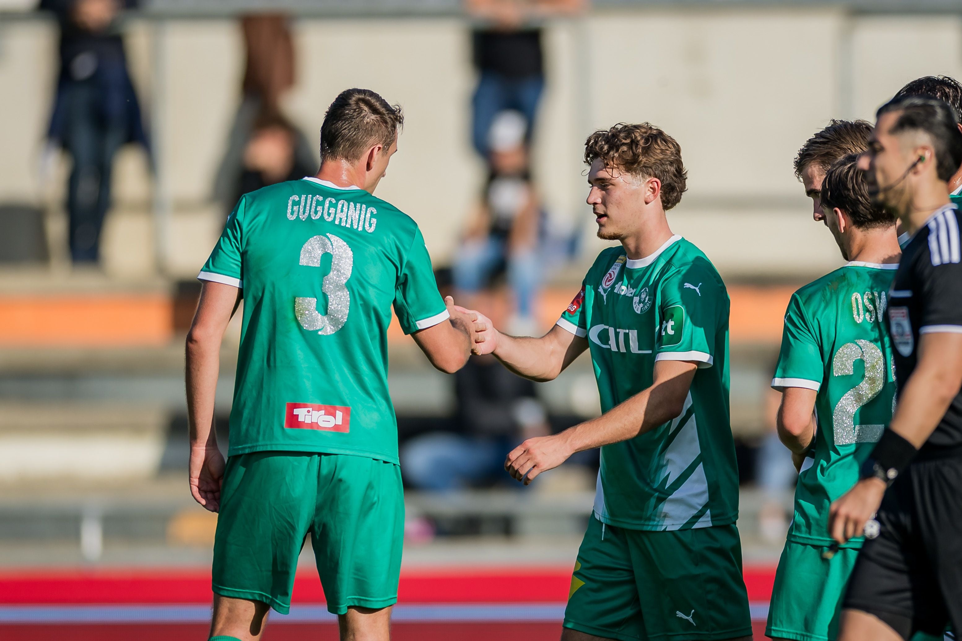 Die WSG Tirol jubelt in Wolfsberg: Mit einem souveränen 2:0-Auswärtssieg gegen WAC.