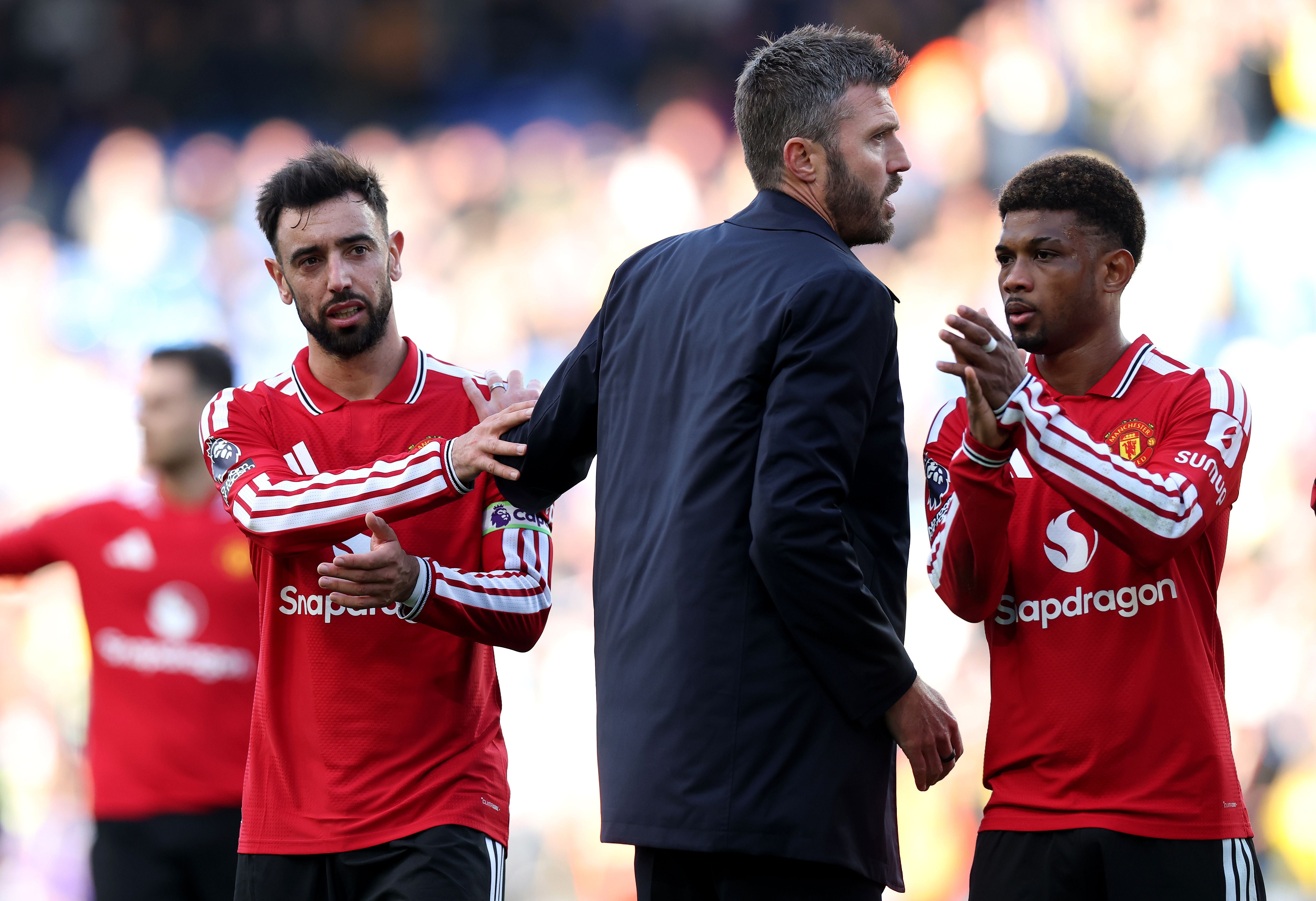 Krisen-Stimmung bei Manchester United.
