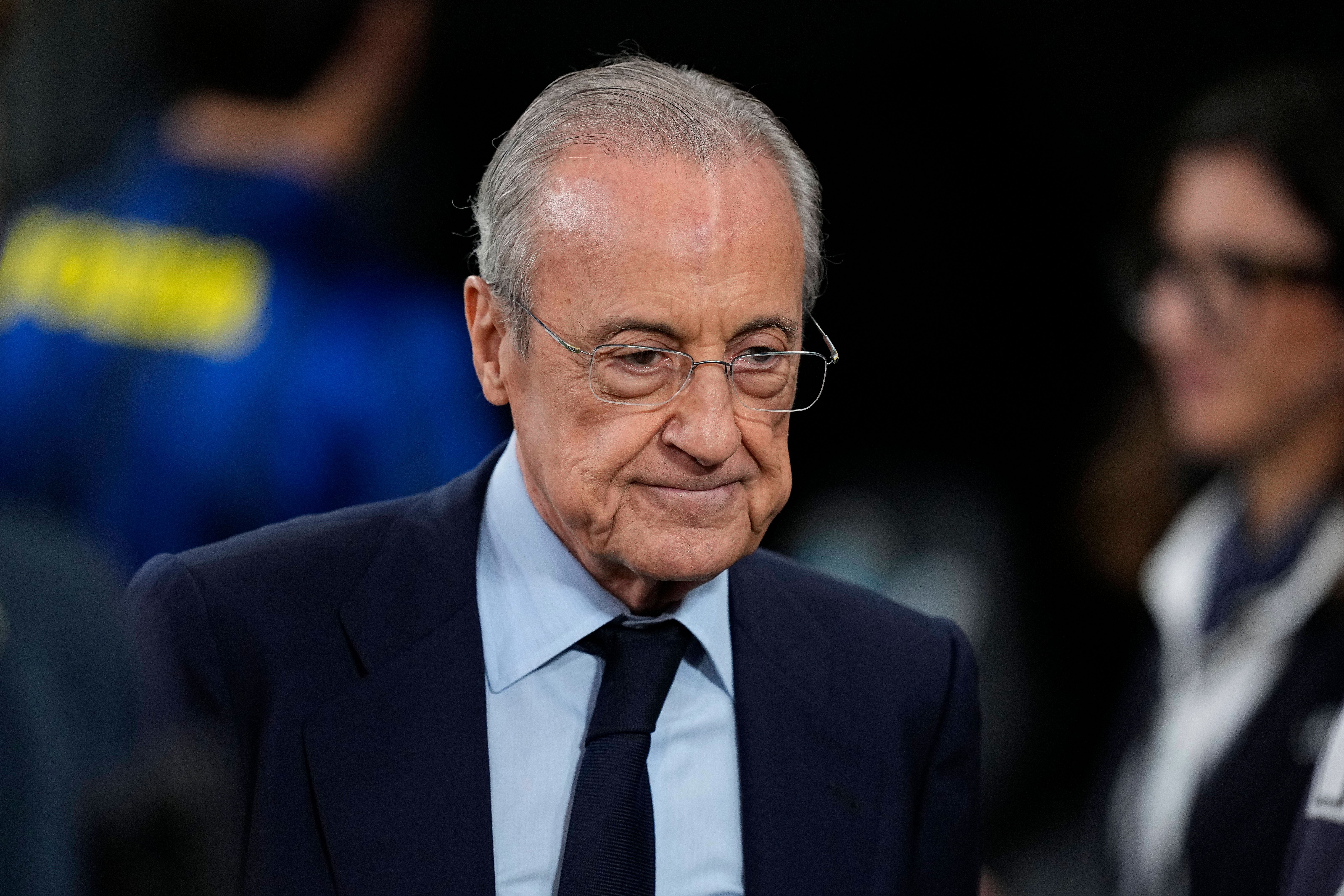 Florentino Perez ist mit der Leistung von Real Madrid unzufrieden.
