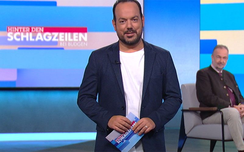Patrick Budgen, Karl Habsburg bei "Hinter den Schlagzeilen"