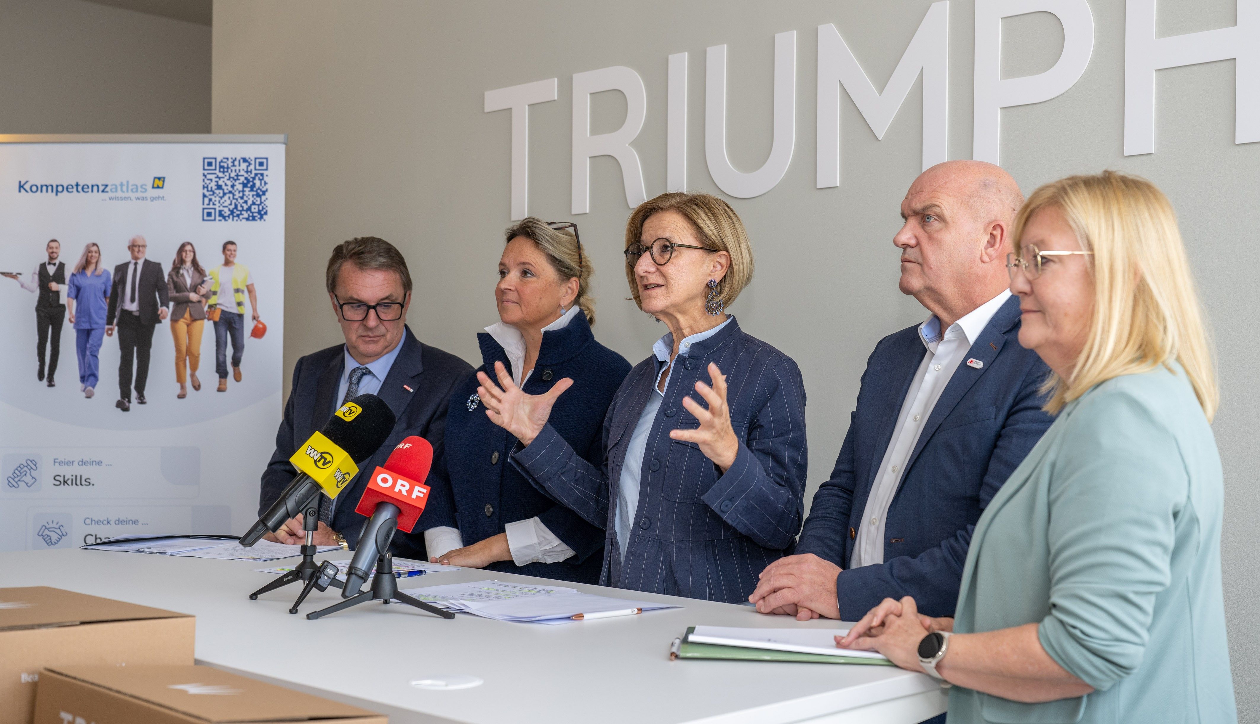Triumph als Ziel gesetzt.