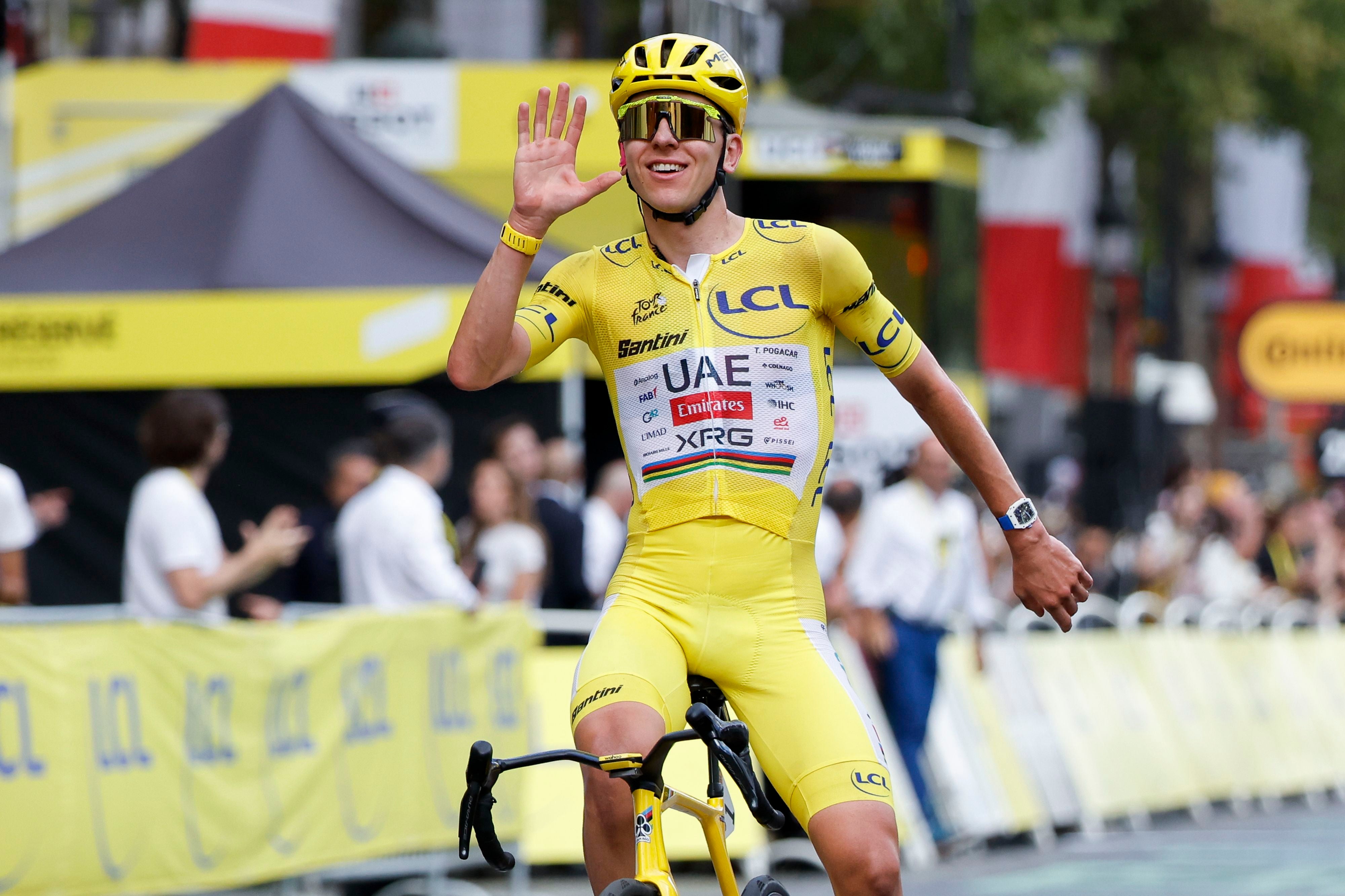 Rad-Superstar Tadej Pogacar jagt auch 2027 das Gelbe Trikot bei der Tour de France.