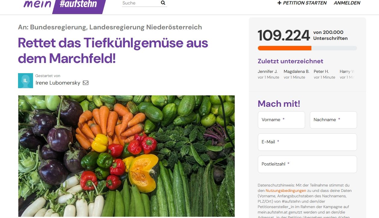 Schon mehr als 100.000 Unterstützer.