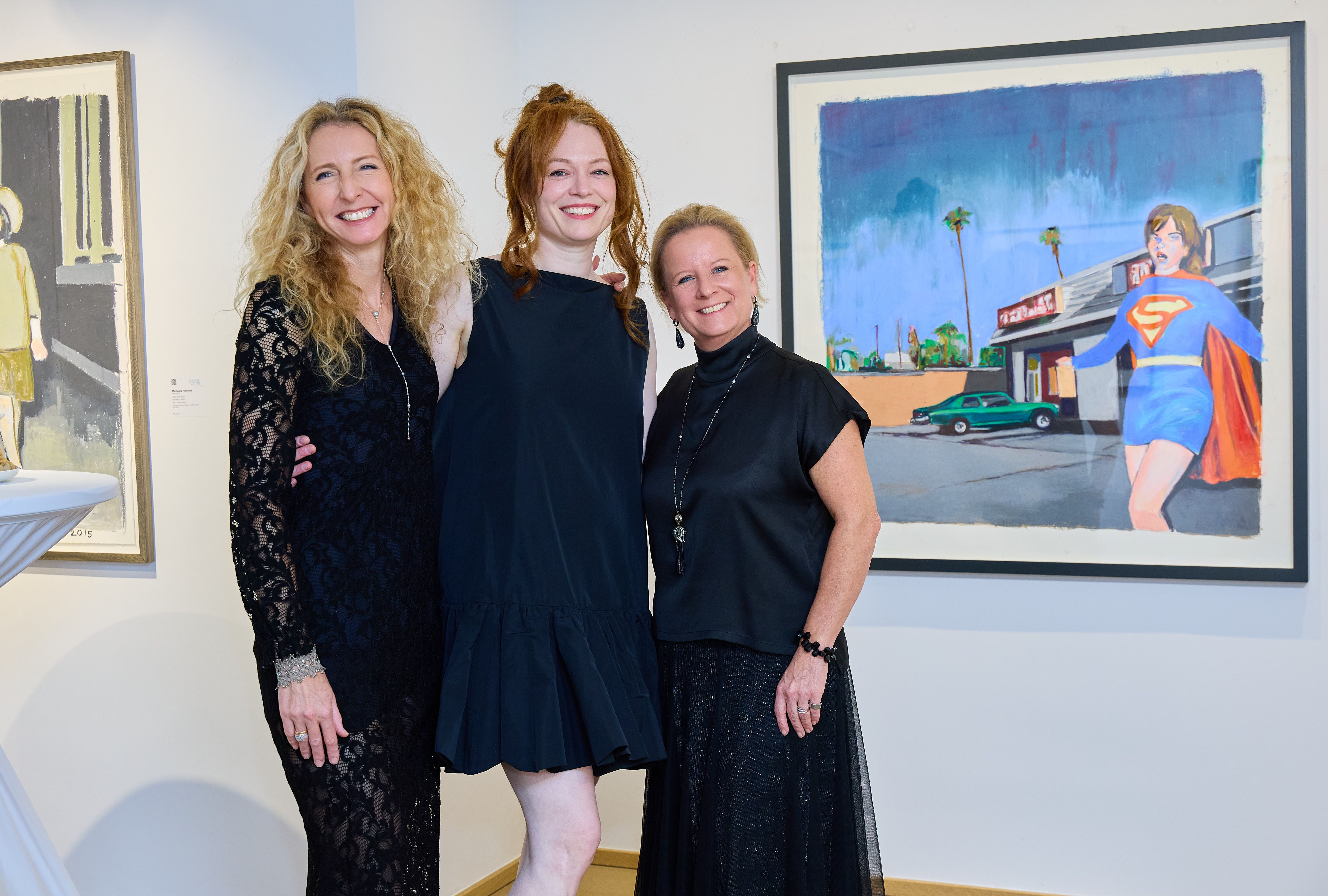 Sophie Zetter-Schwaiger, Mercedes Helnwein und Claudia Kovacek-Longin