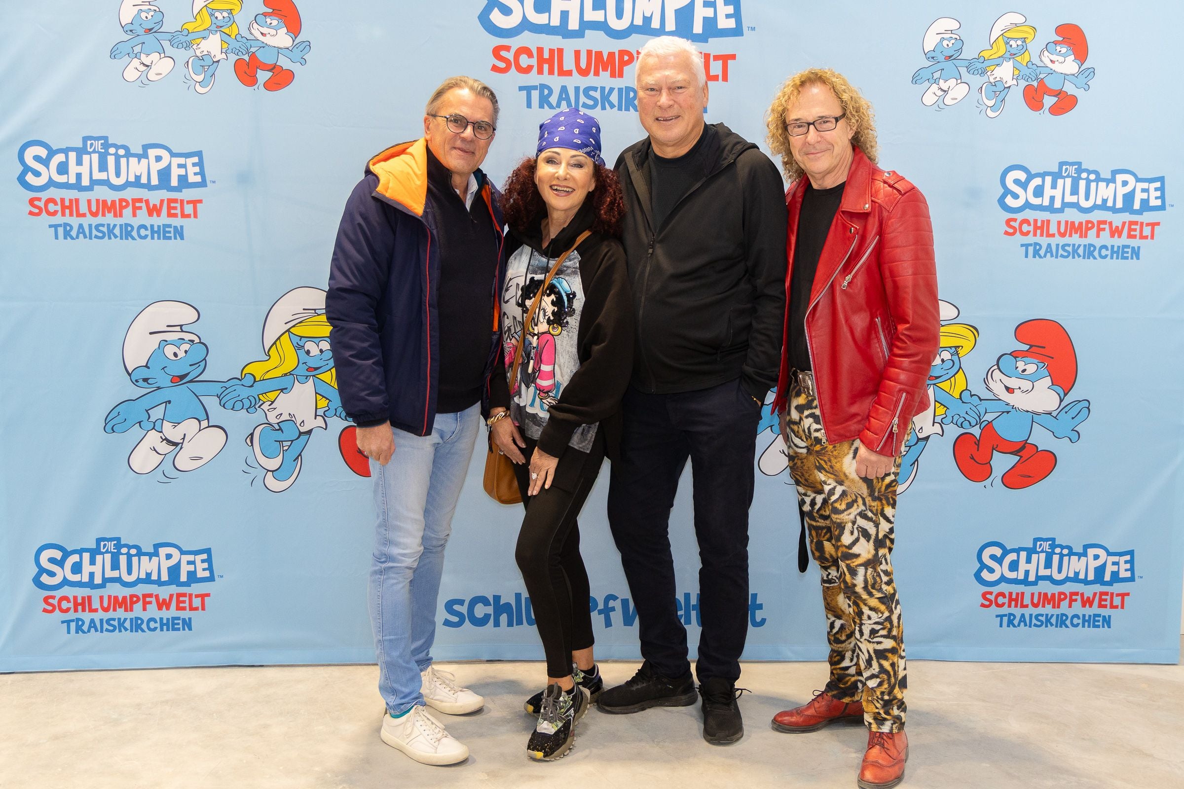 Peter Großmann, Christina Lugner, Toni Polster, Wolfgang DeMarco