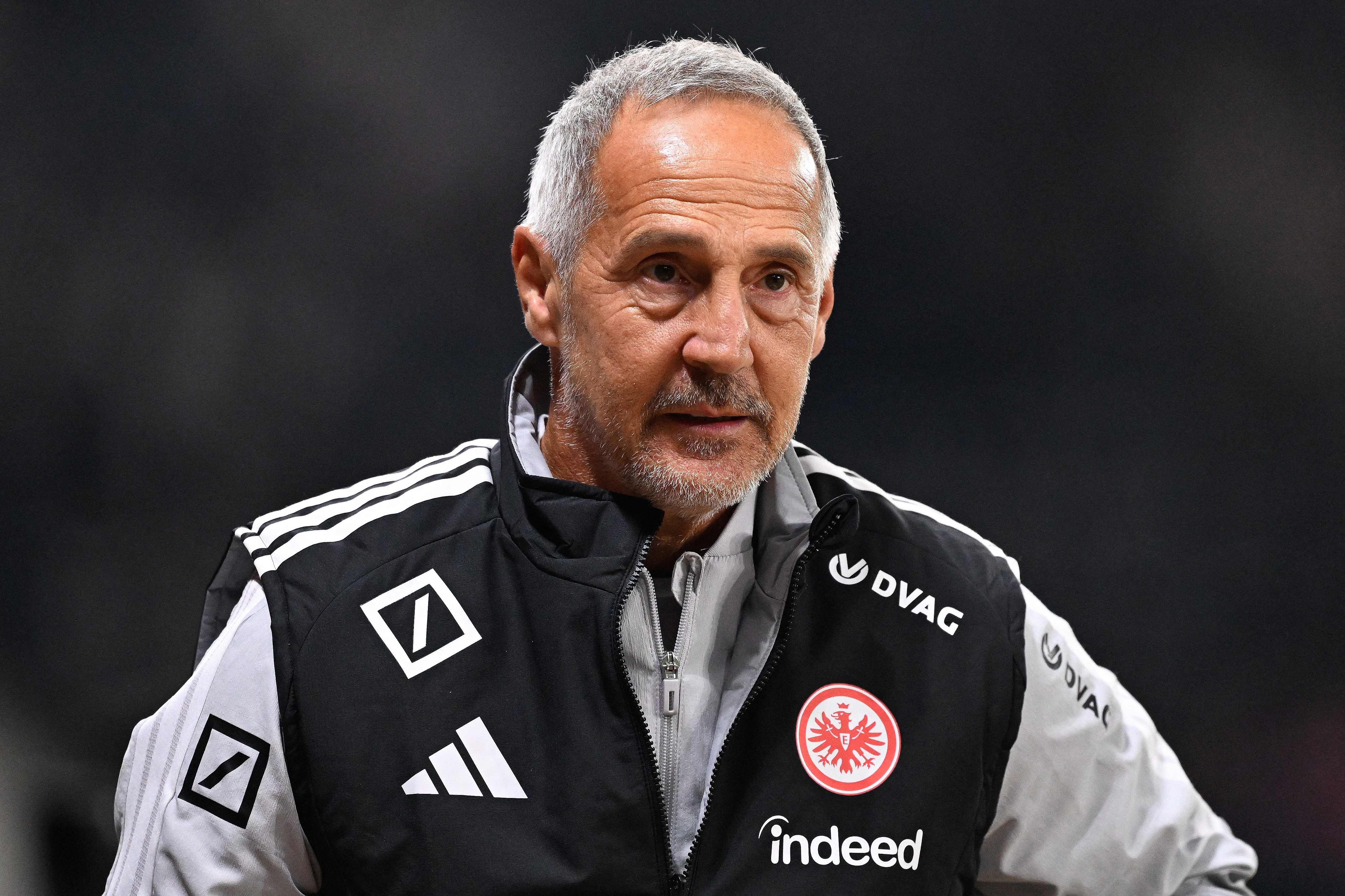 Frankfurt-Coach Adi Hütter.