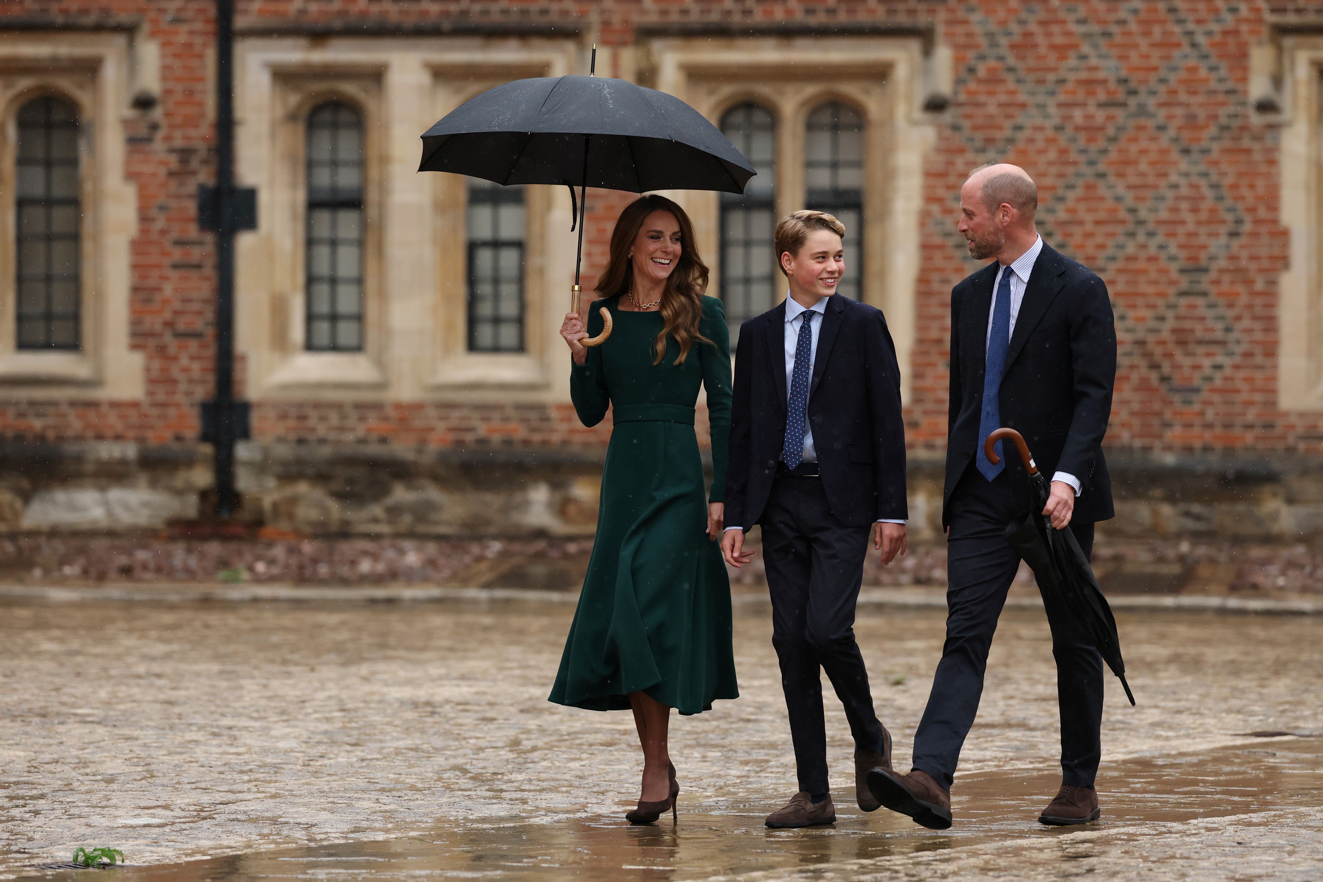 Kate, George und William