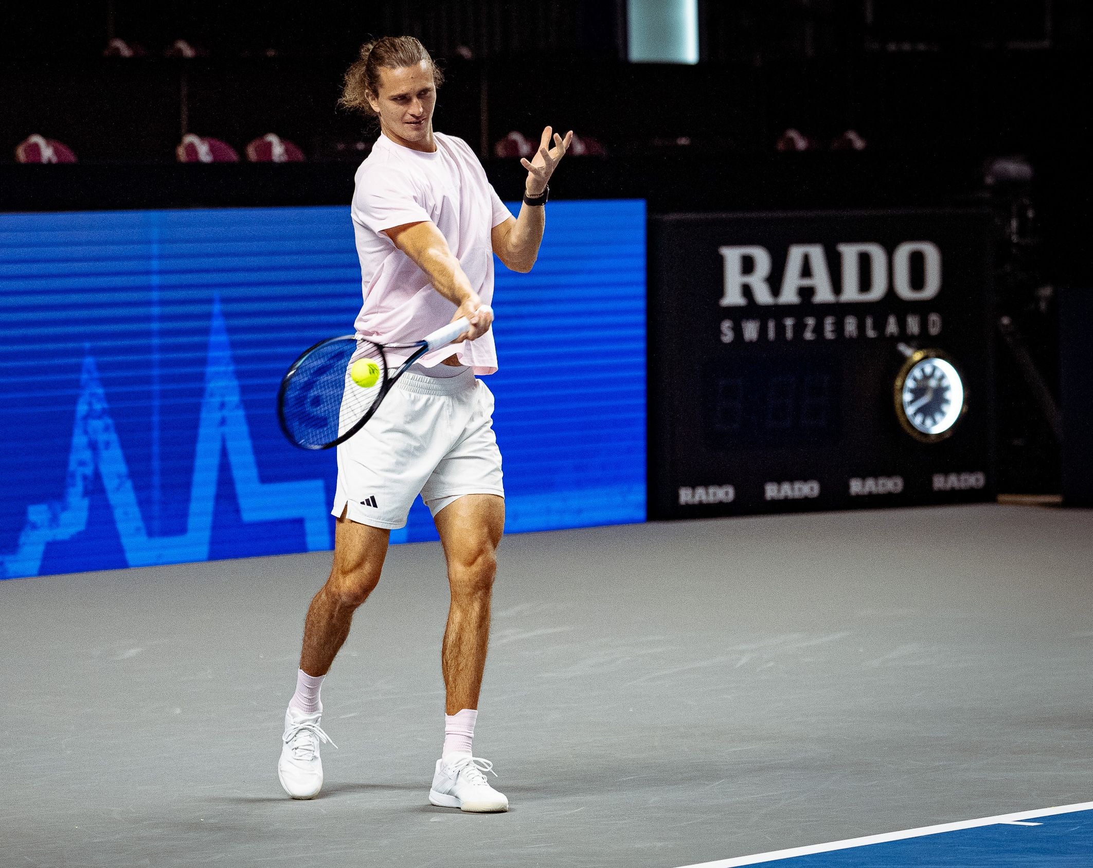 Alexander Zverev trainiert seit Freitag in Wien.