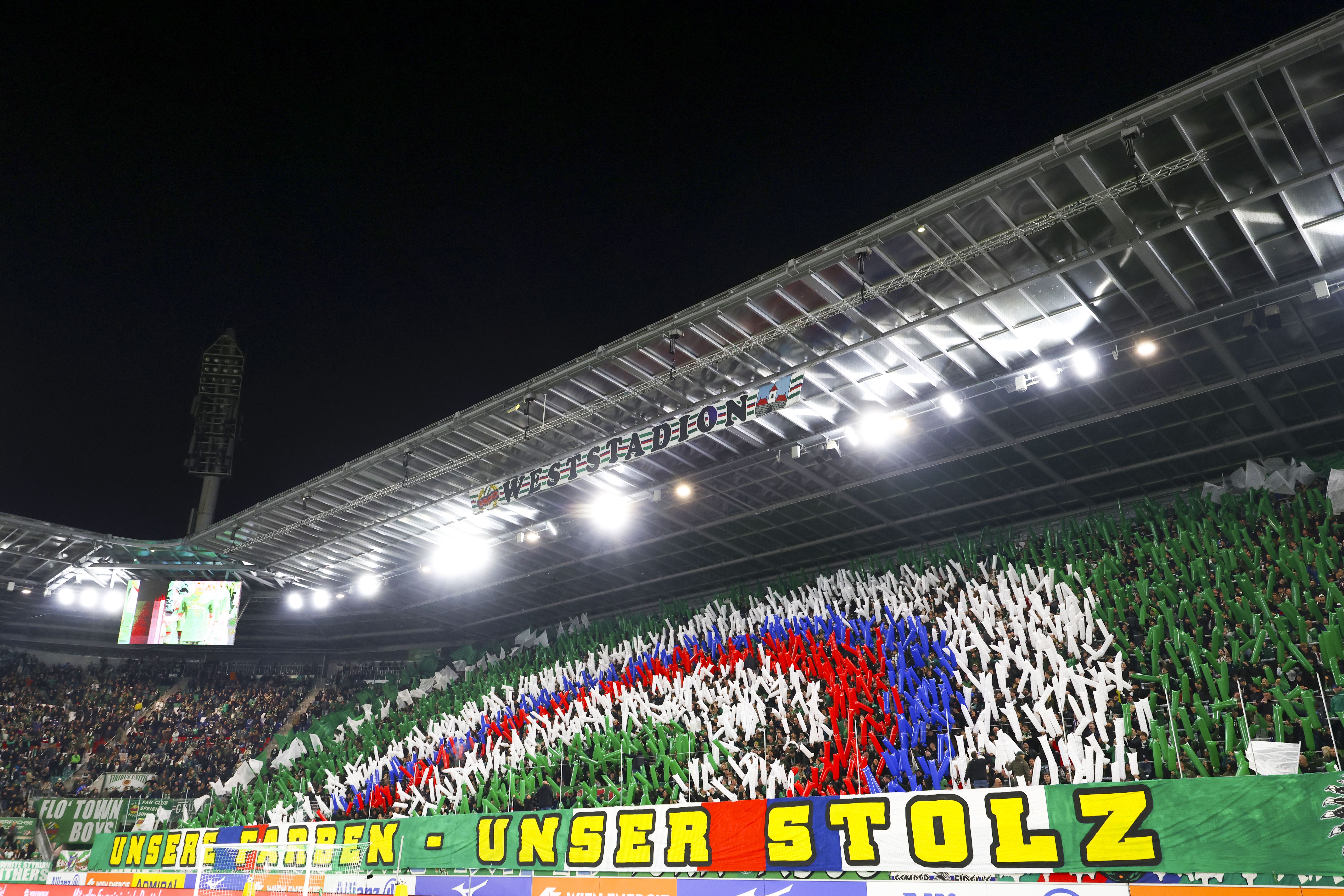 Rapid-Fans sorgten für Stimmung.