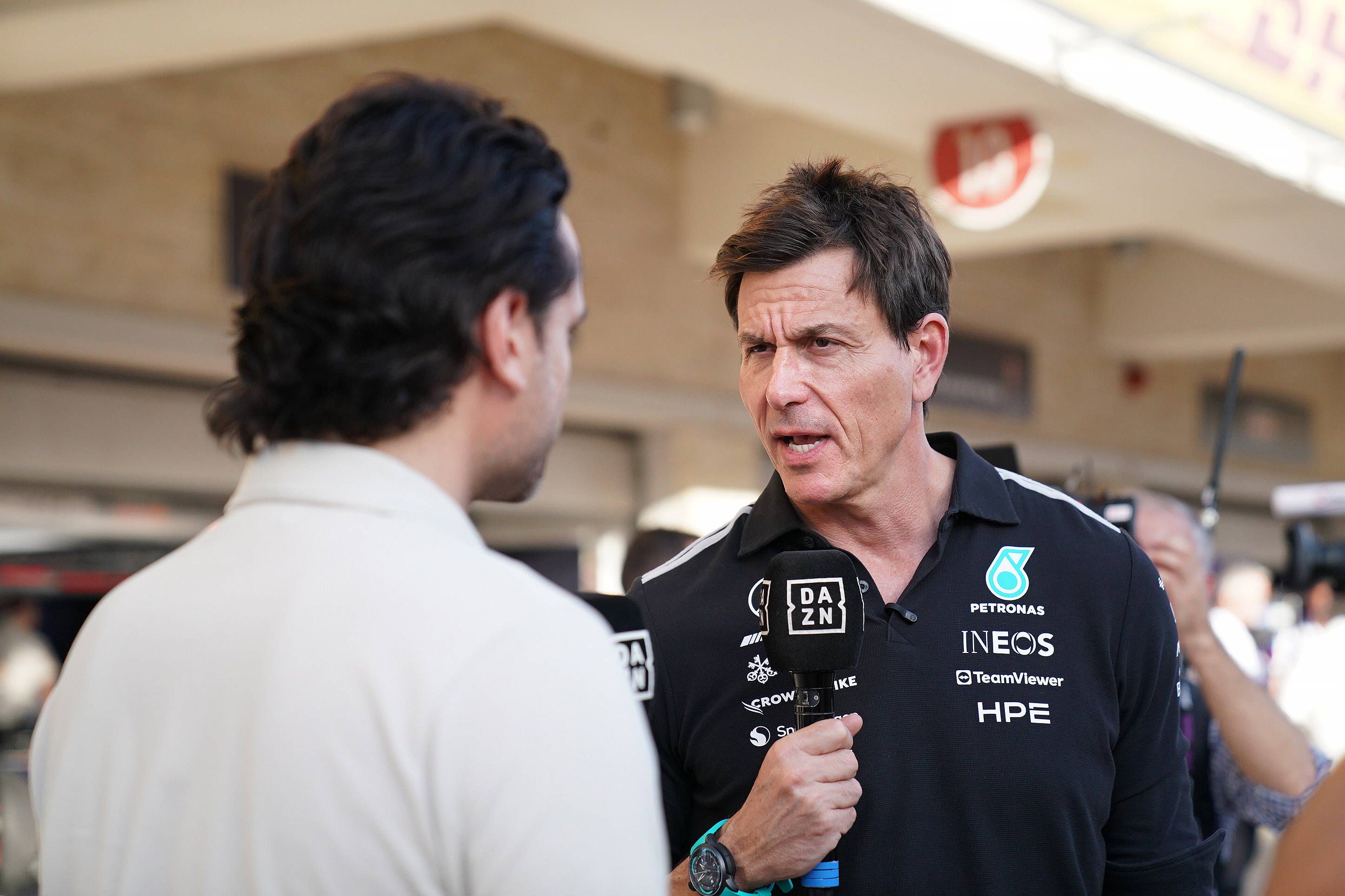 Stolzer Mercedes Teamchef: Toto Wolff.