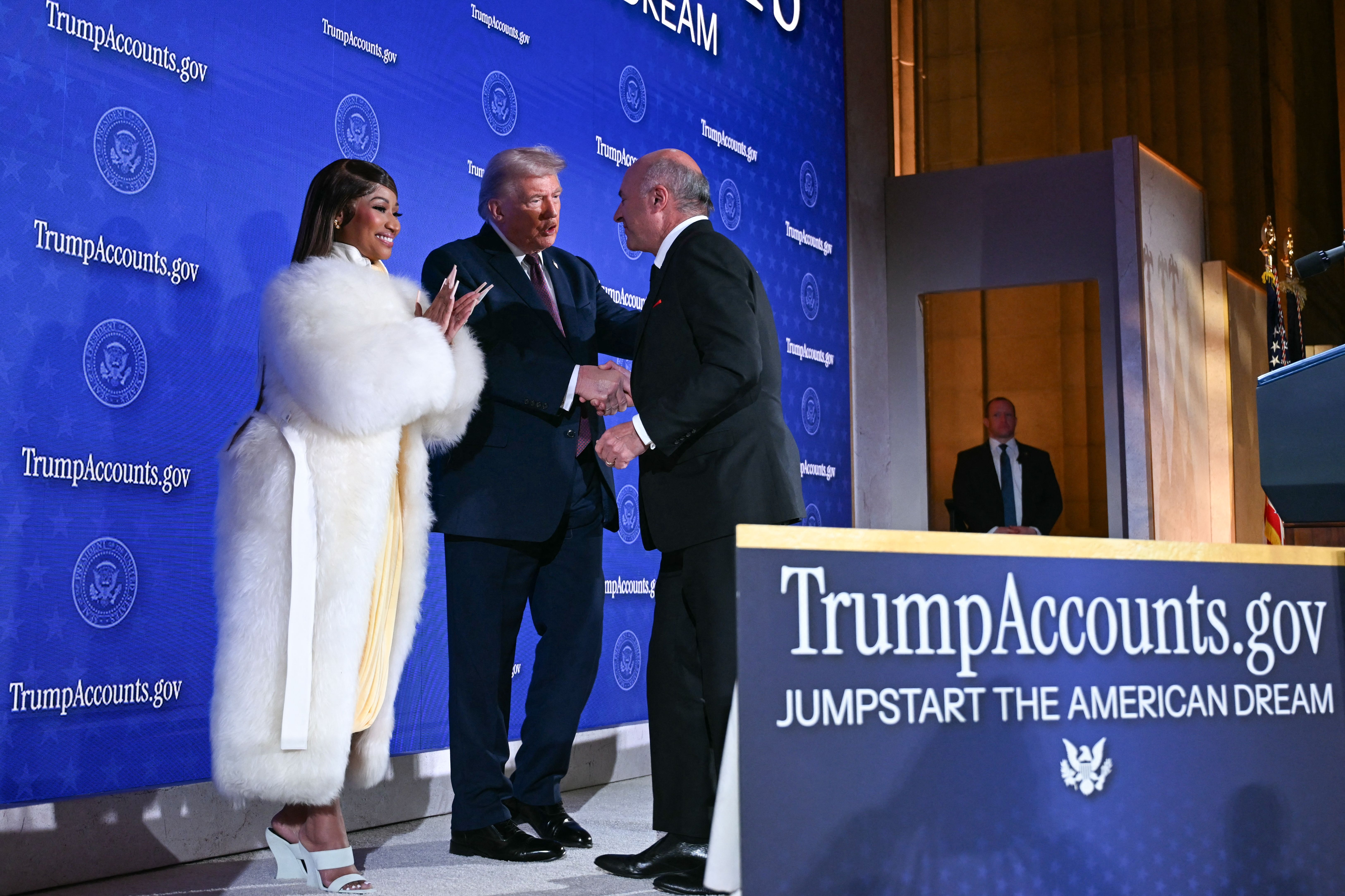 Nicki Minaj gilt als Unterstützerin von Donald Trump.
