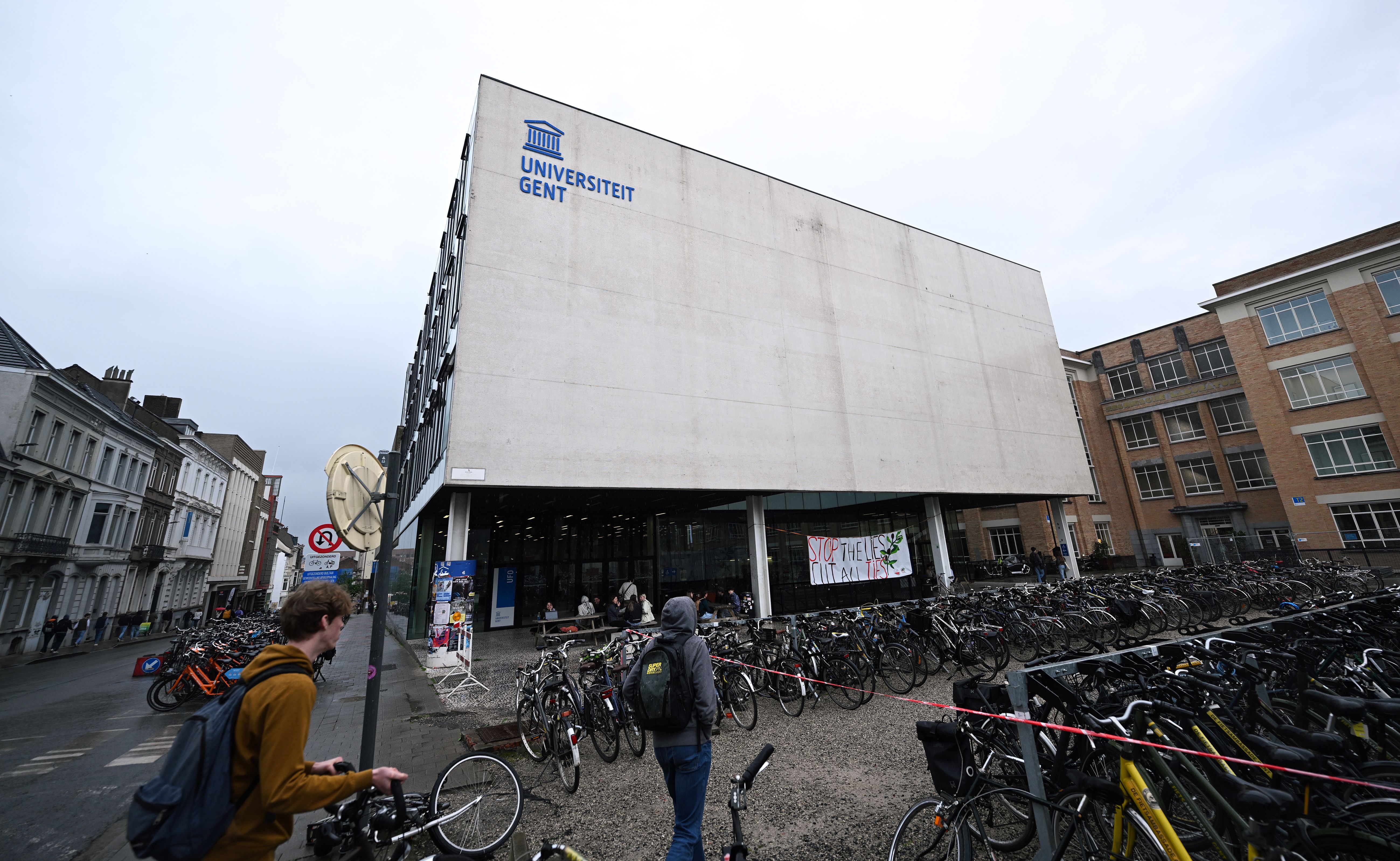 Asbest-Probleme bei der Universität in Gent.