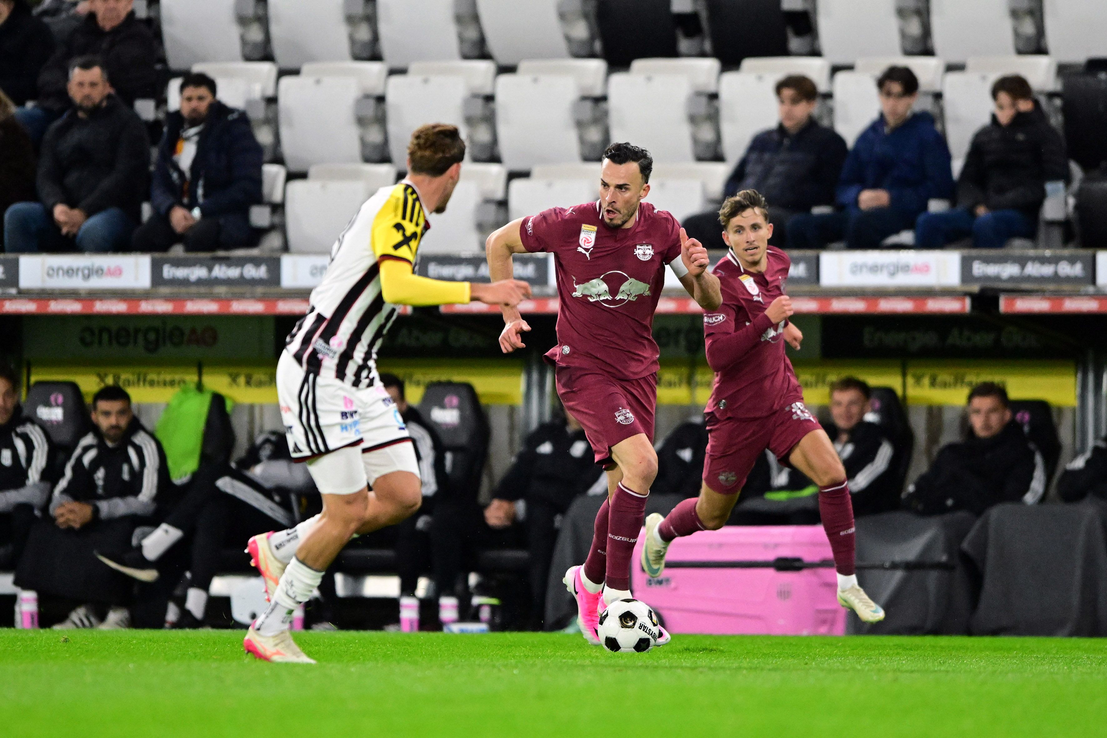 Haris Tabakovic traf gegen den LASK gleich drei Mal.